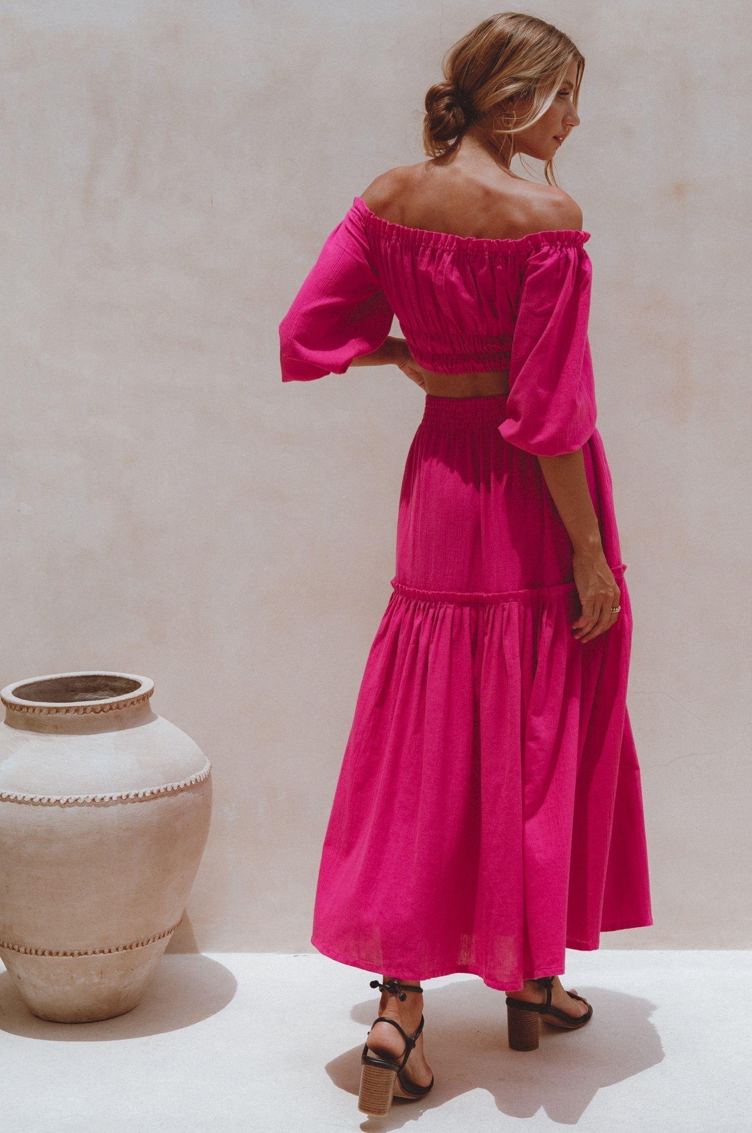 Annabelle Boho Linen Maxi Skirt-thumbmail-9
