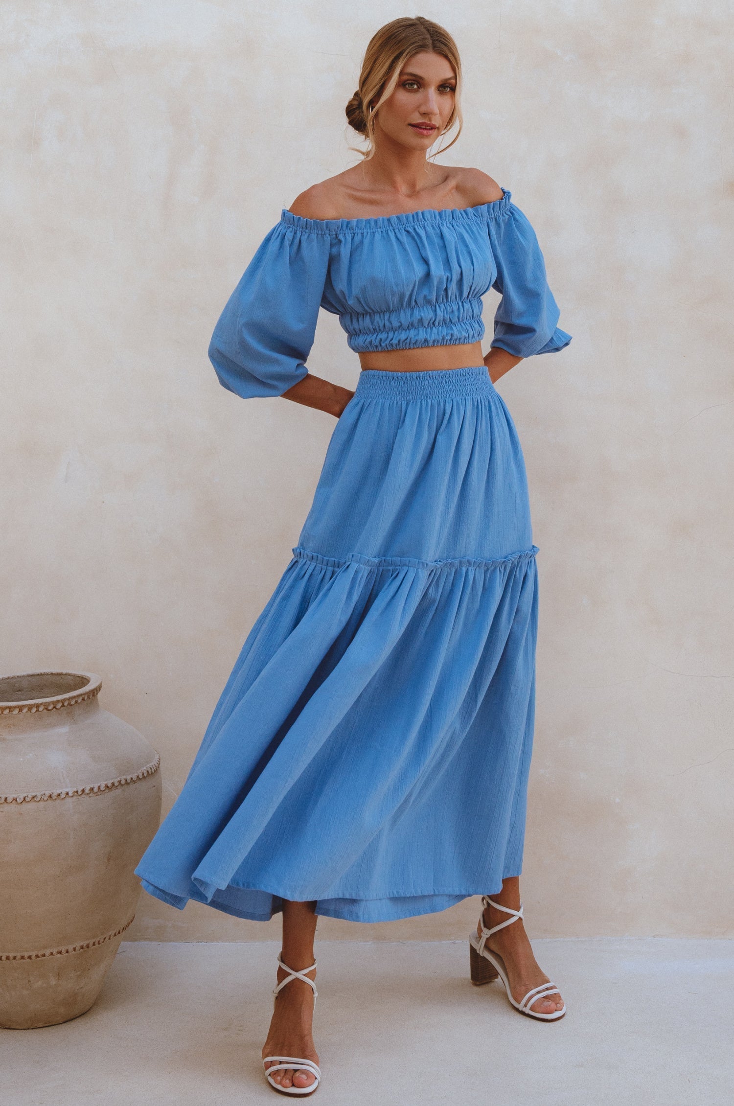 Annabelle Linen Cropped Top-thumbmail-8