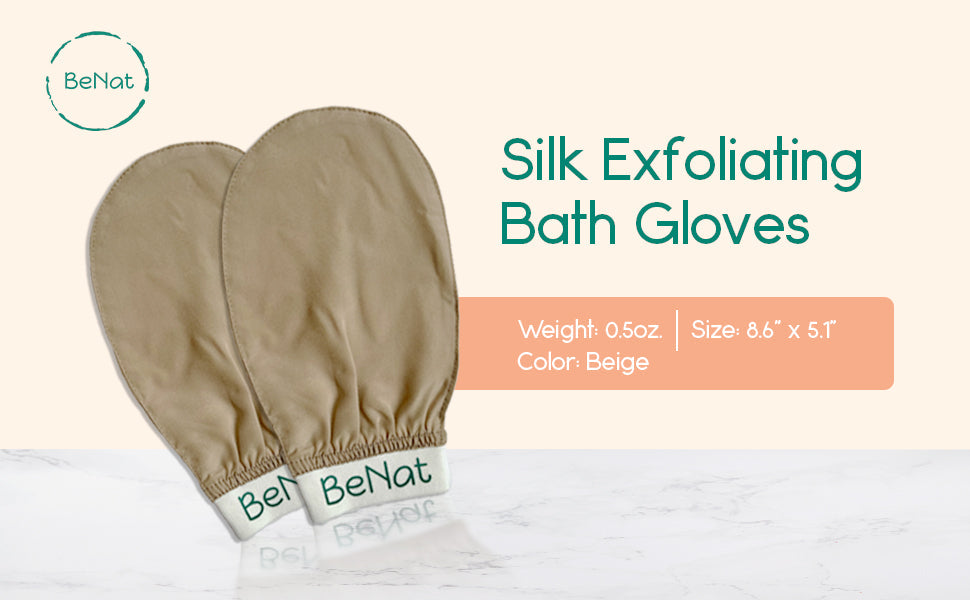 Silk Exfoliating Bath Gloves-thumbmail-7