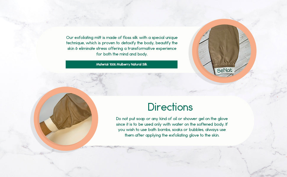 Silk Exfoliating Bath Gloves-thumbmail-2