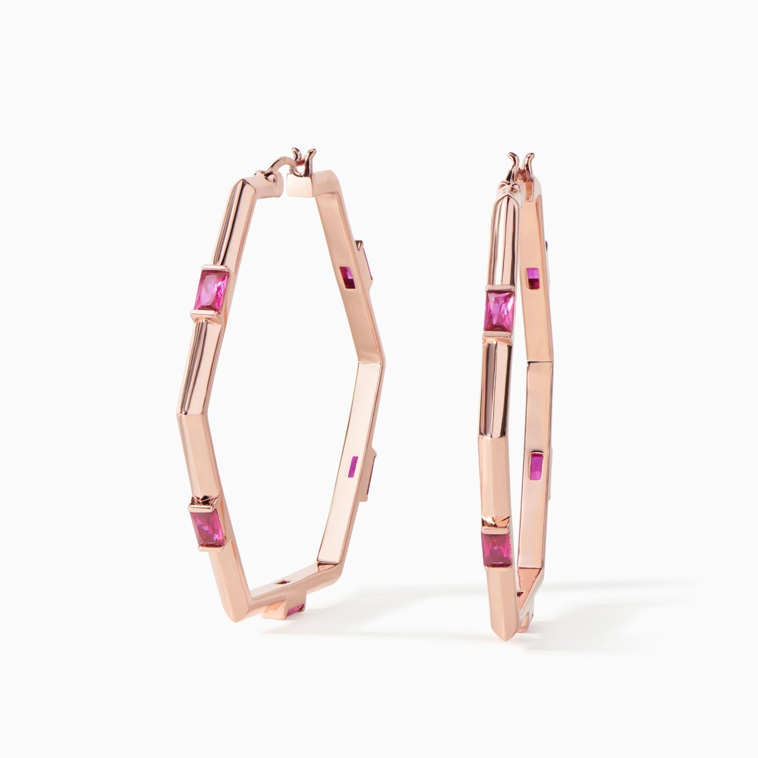 The Claire Hoop Earrings - Large-thumbmail-3