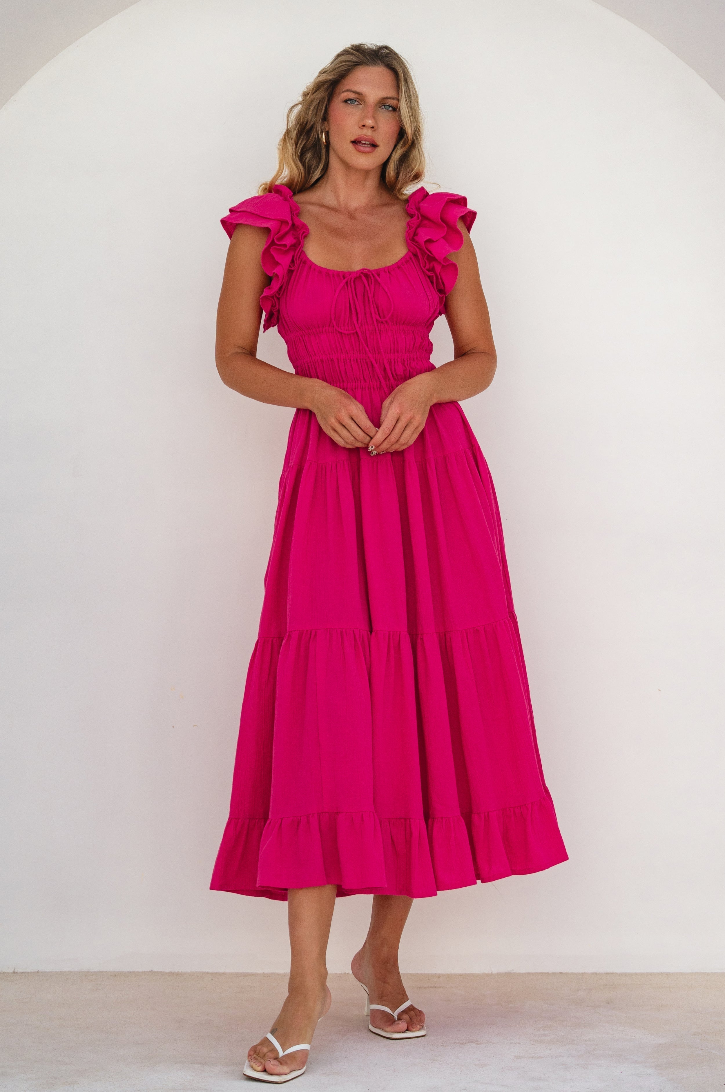 Aura Ruffled Maxi Dress-thumbmail-10