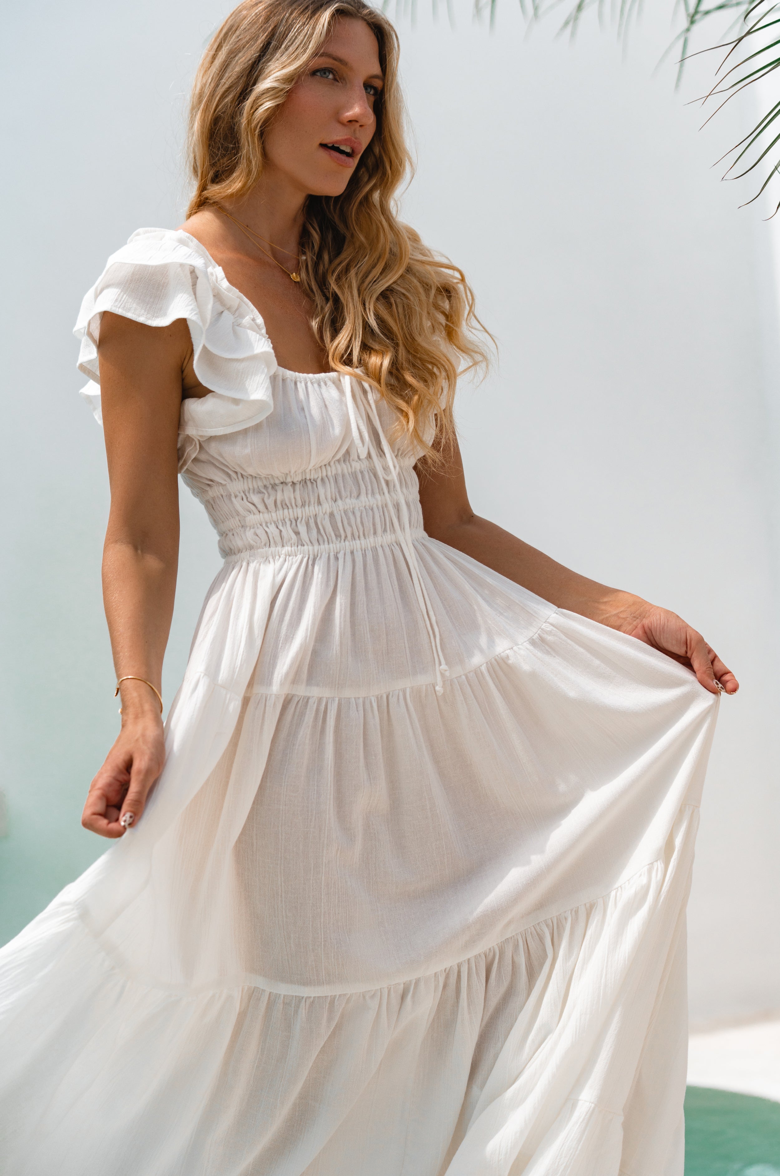 Aura Ruffled Maxi Dress-thumbmail-2