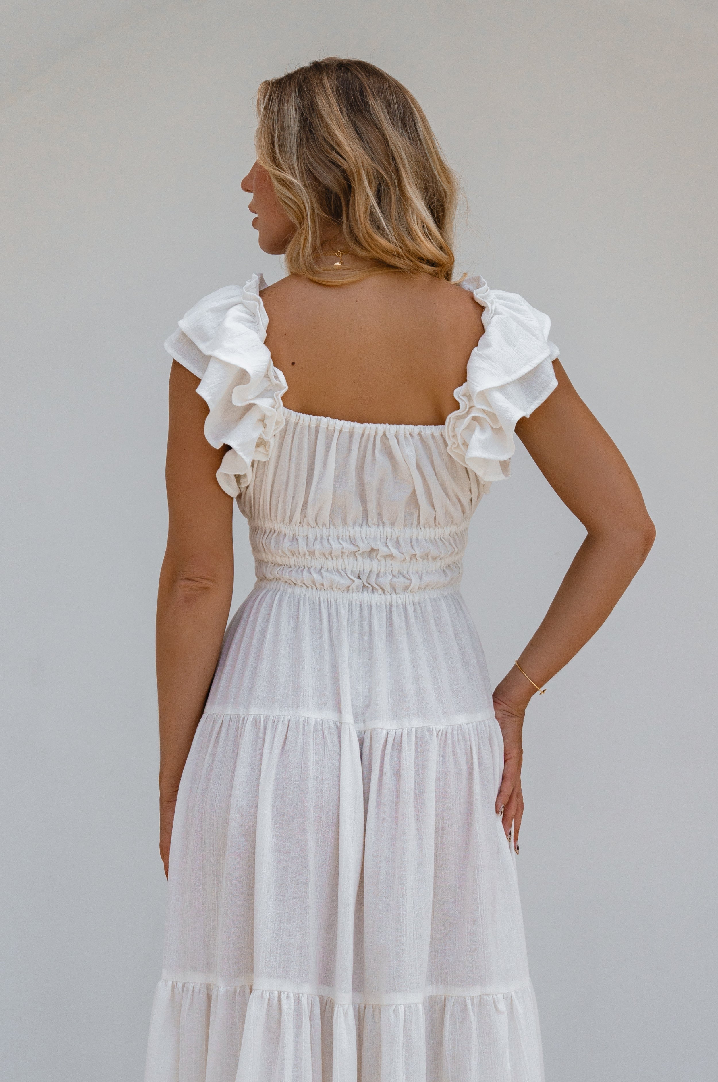 Aura Ruffled Maxi Dress-thumbmail-7