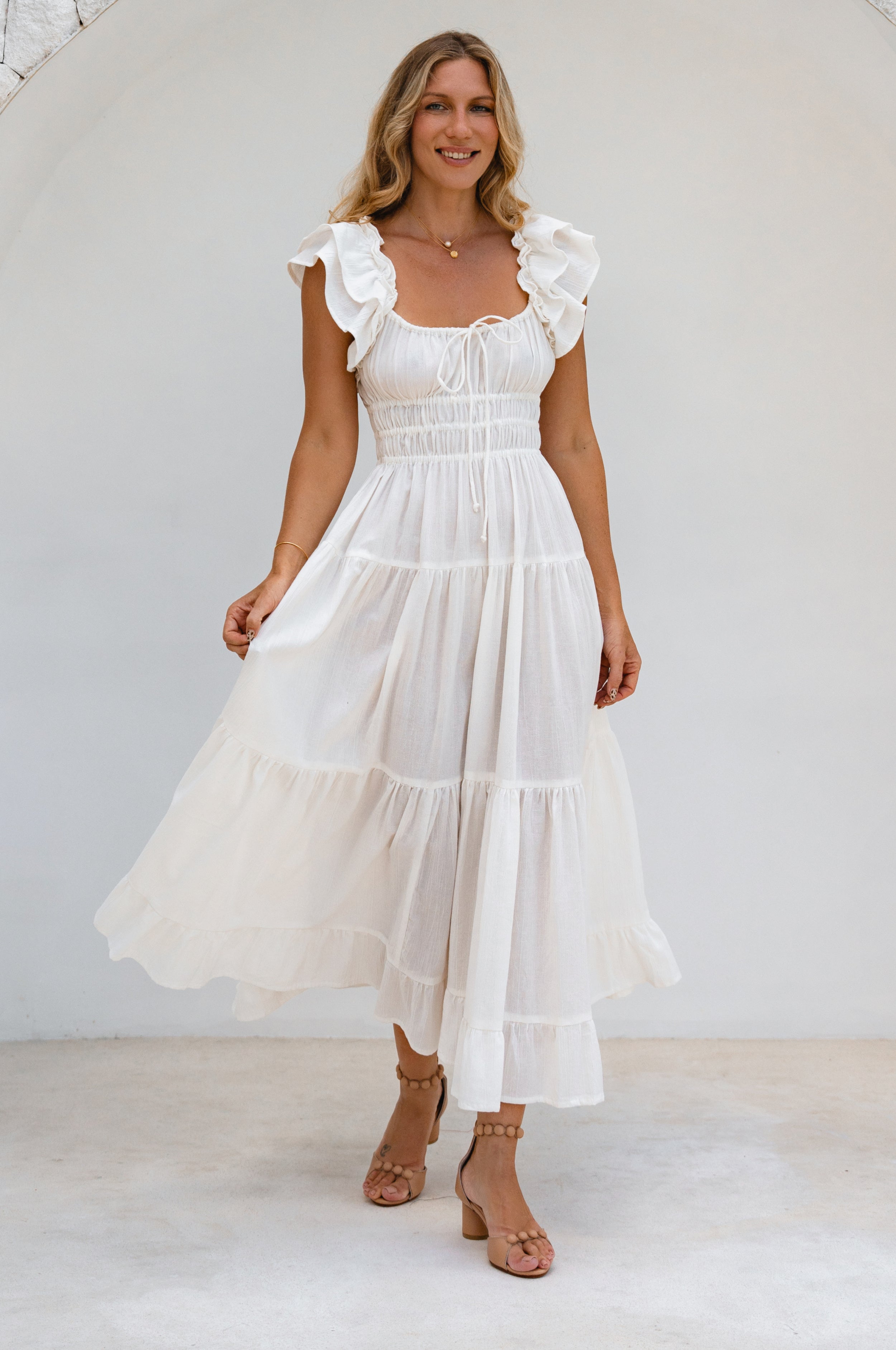 Aura Ruffled Maxi Dress-thumbmail-11