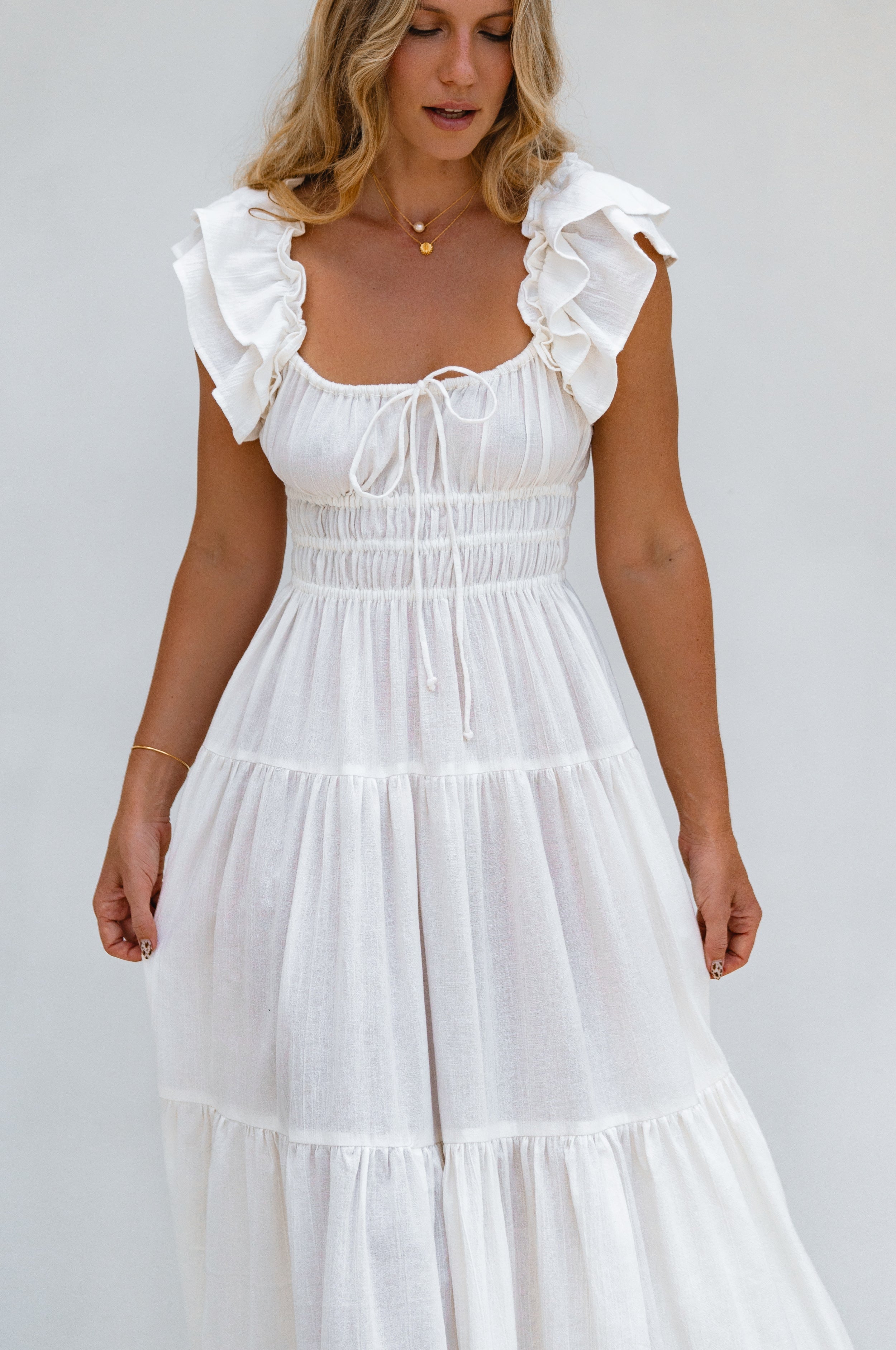 Aura Ruffled Maxi Dress-thumbmail-9