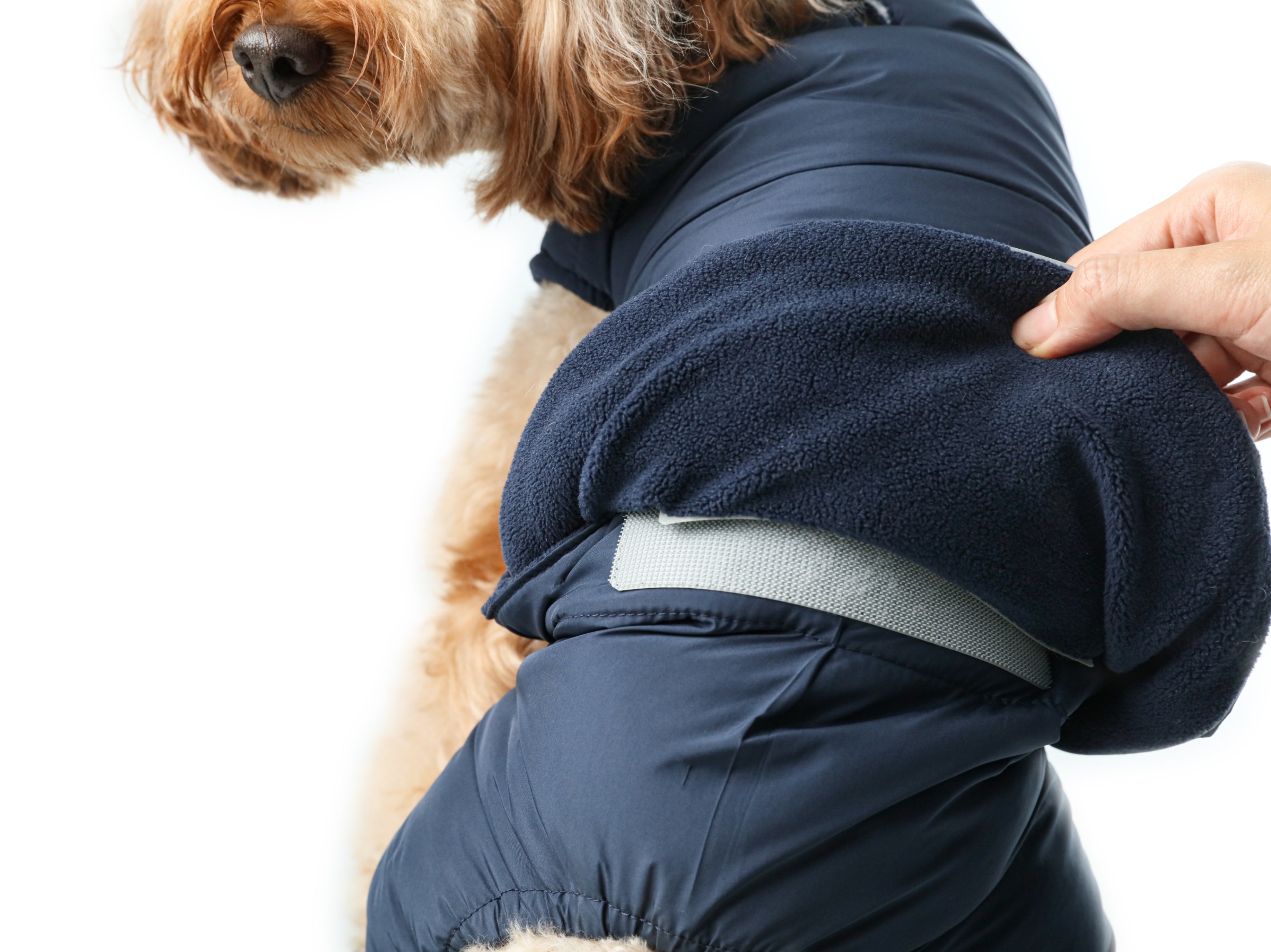Reversible Dog Vest Jacket - Red-thumbmail-5