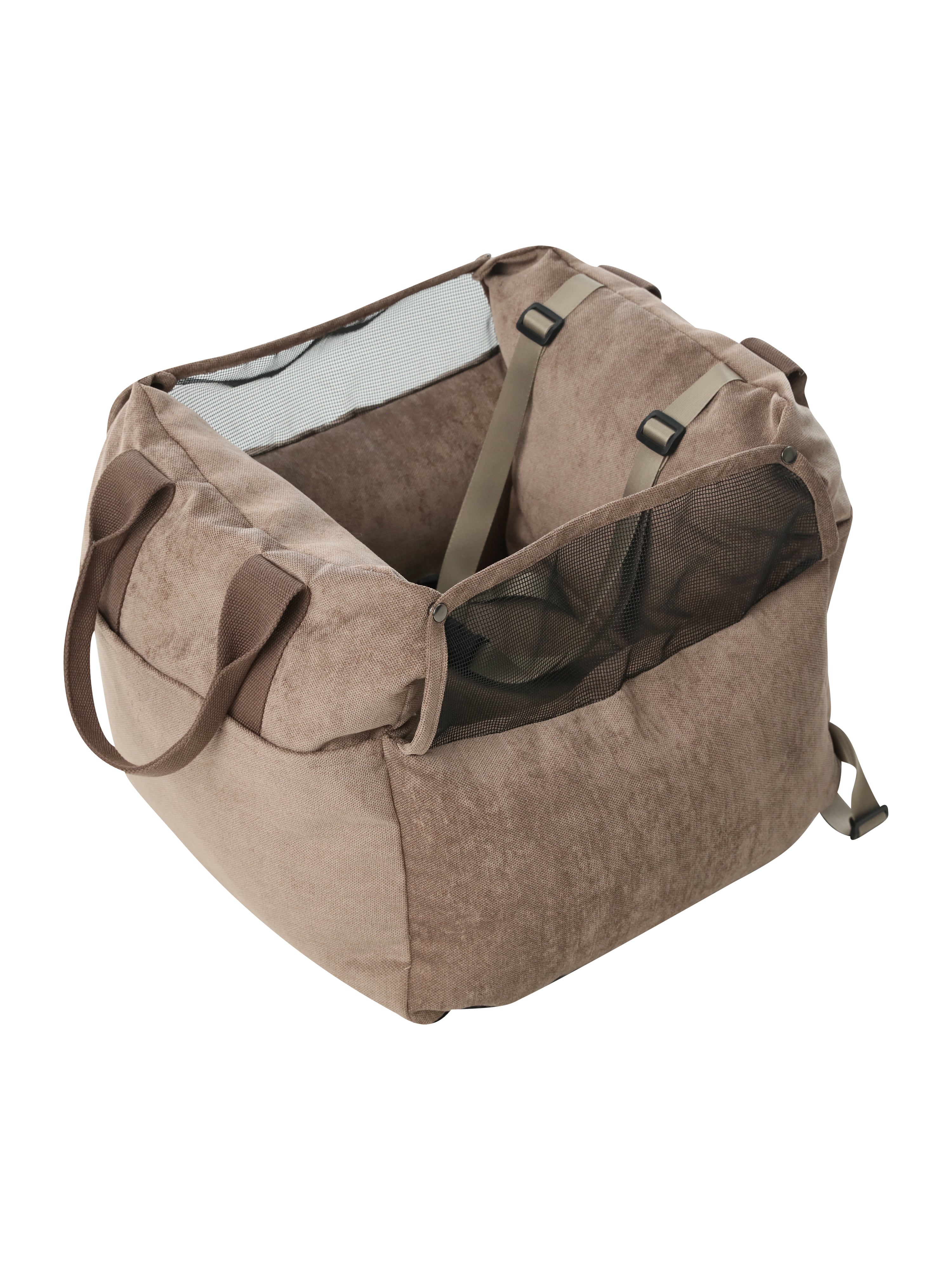 Puff Guard Dog Car Seat - Camel-thumbmail-9