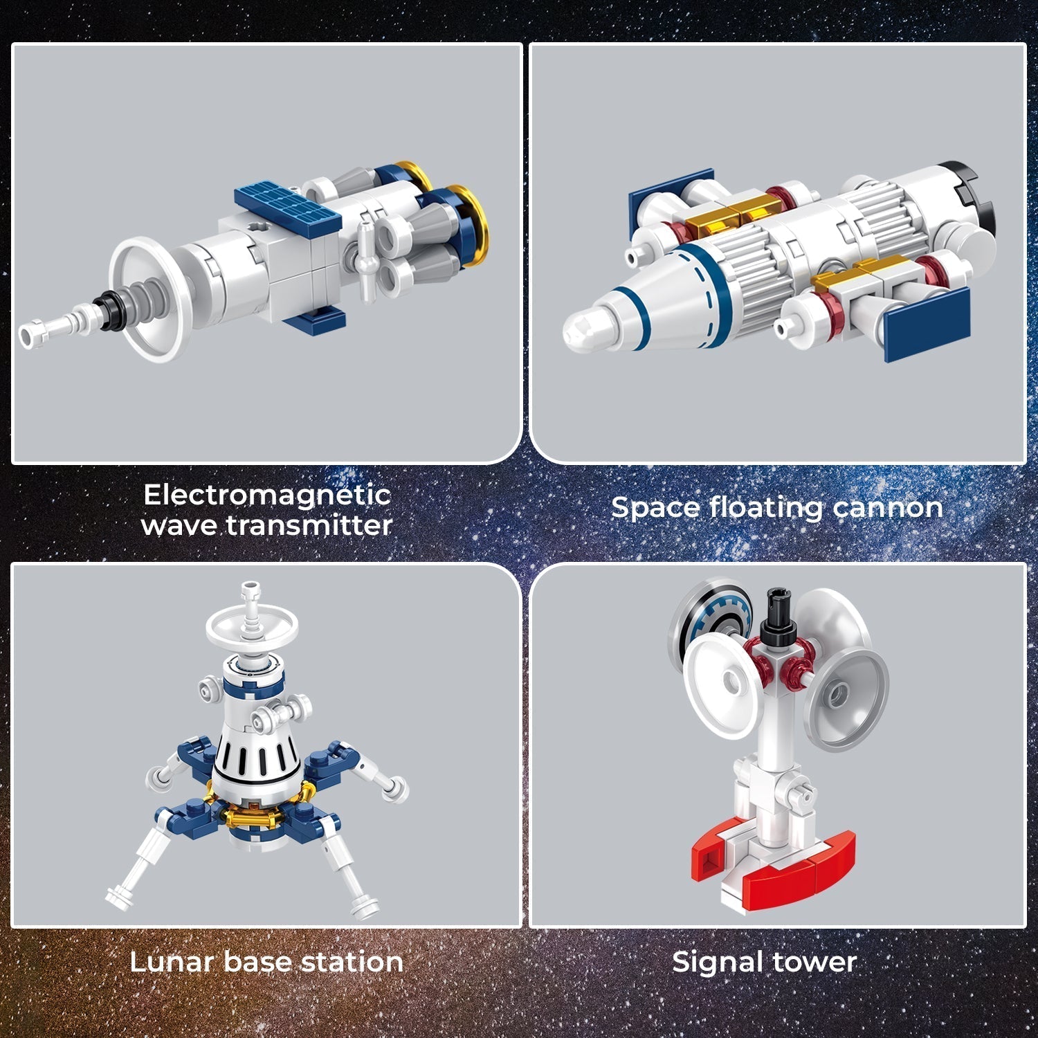 Contixo BK07 Aerospace Series Space Station Building Block Set - 573 PCS-thumbmail-5