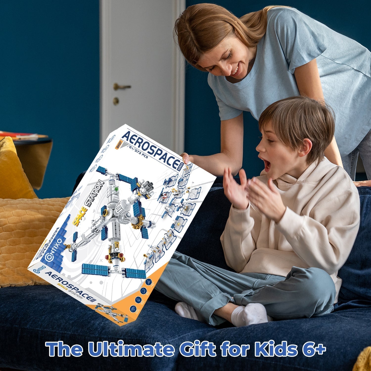 Contixo BK07 Aerospace Series Space Station Building Block Set - 573 PCS-thumbmail-6