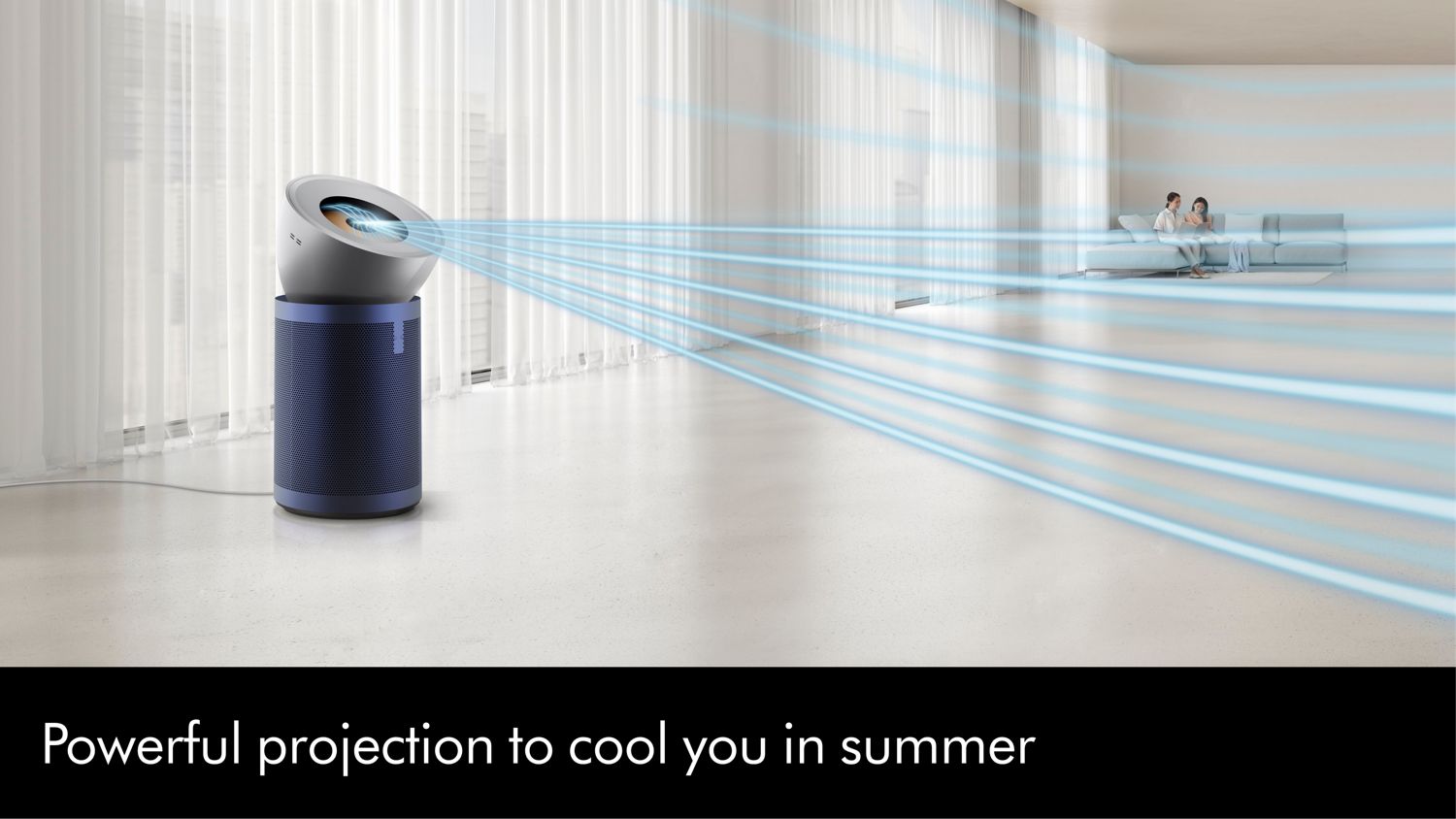 Dyson Air Purifier Cool Big+Quiet Formaldehyde BP03 Tower in Bright Nickel/Prussian Blue-thumbmail-2
