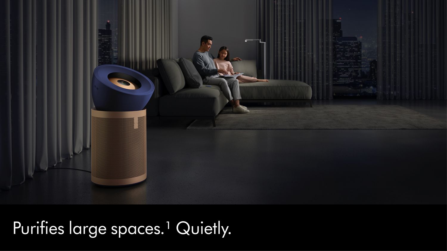 Dyson Air Purifier BP04 Tower in Blue/Gold (Certified Refurbished)-thumbmail-2