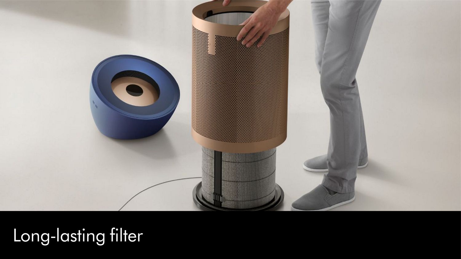 Dyson Air Purifier BP04 Tower in Blue/Gold (Certified Refurbished)-thumbmail-7