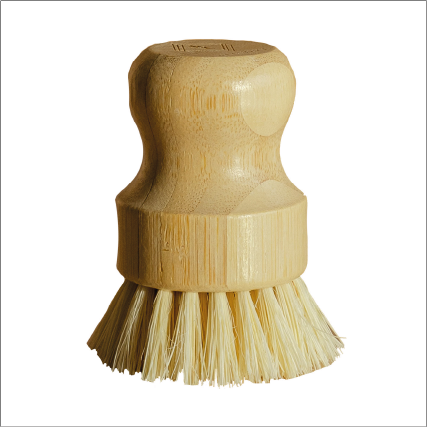 Bamboo Sisal Fiber Dish Brush-thumbmail-5