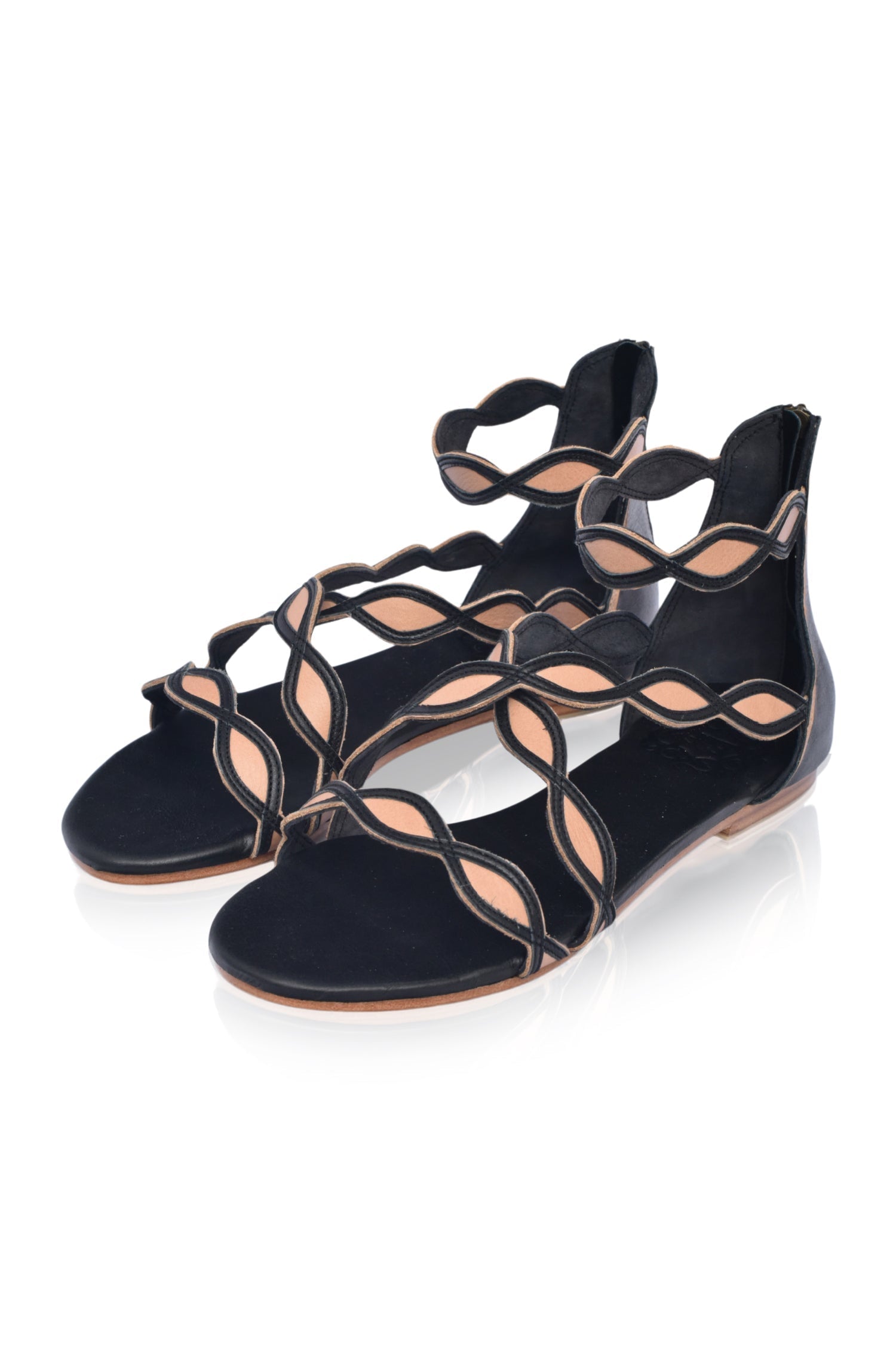 Blossom Leather Sandals-thumbmail-6