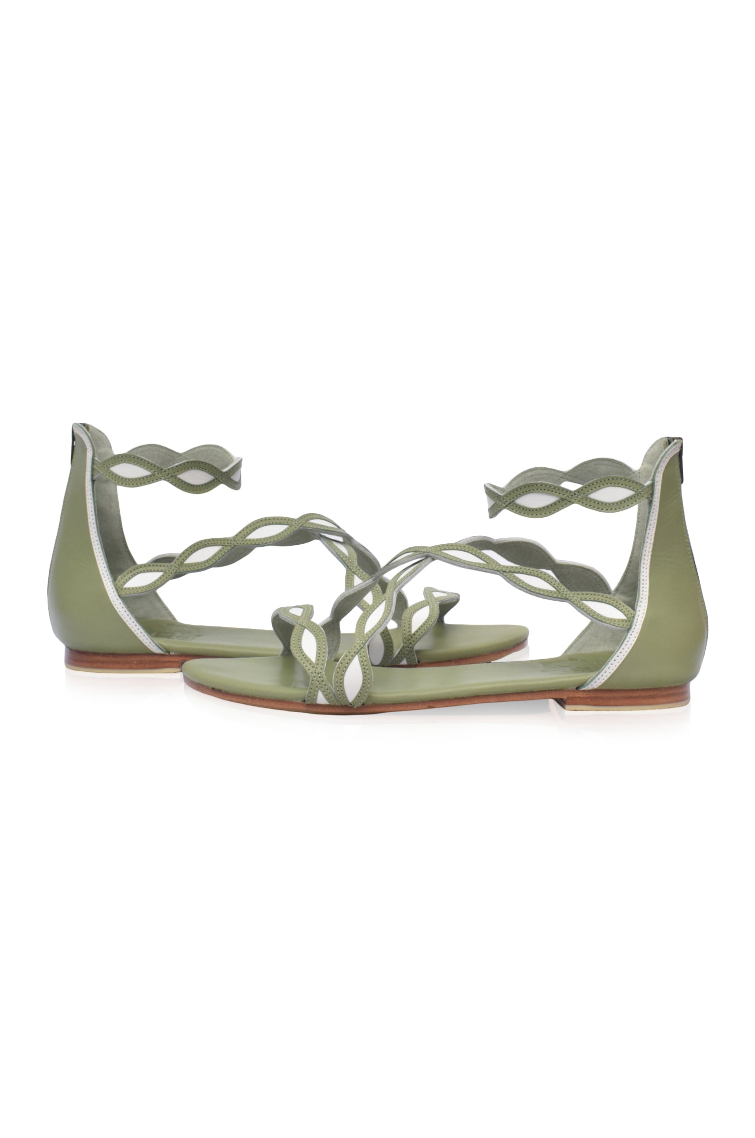 Blossom Leather Sandals-thumbmail-5