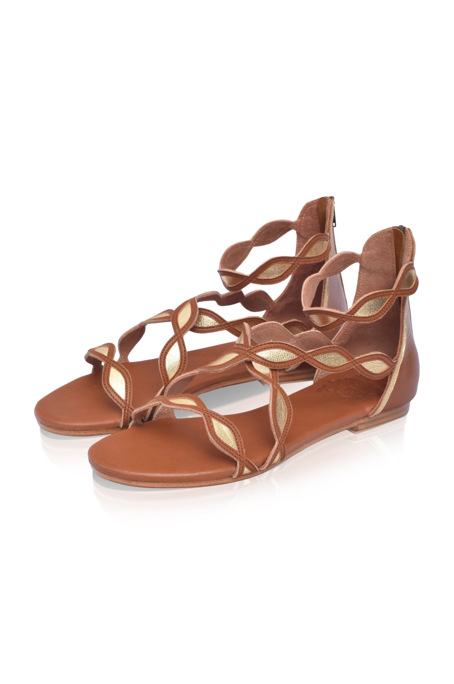 Blossom Leather Sandals-thumbmail-9