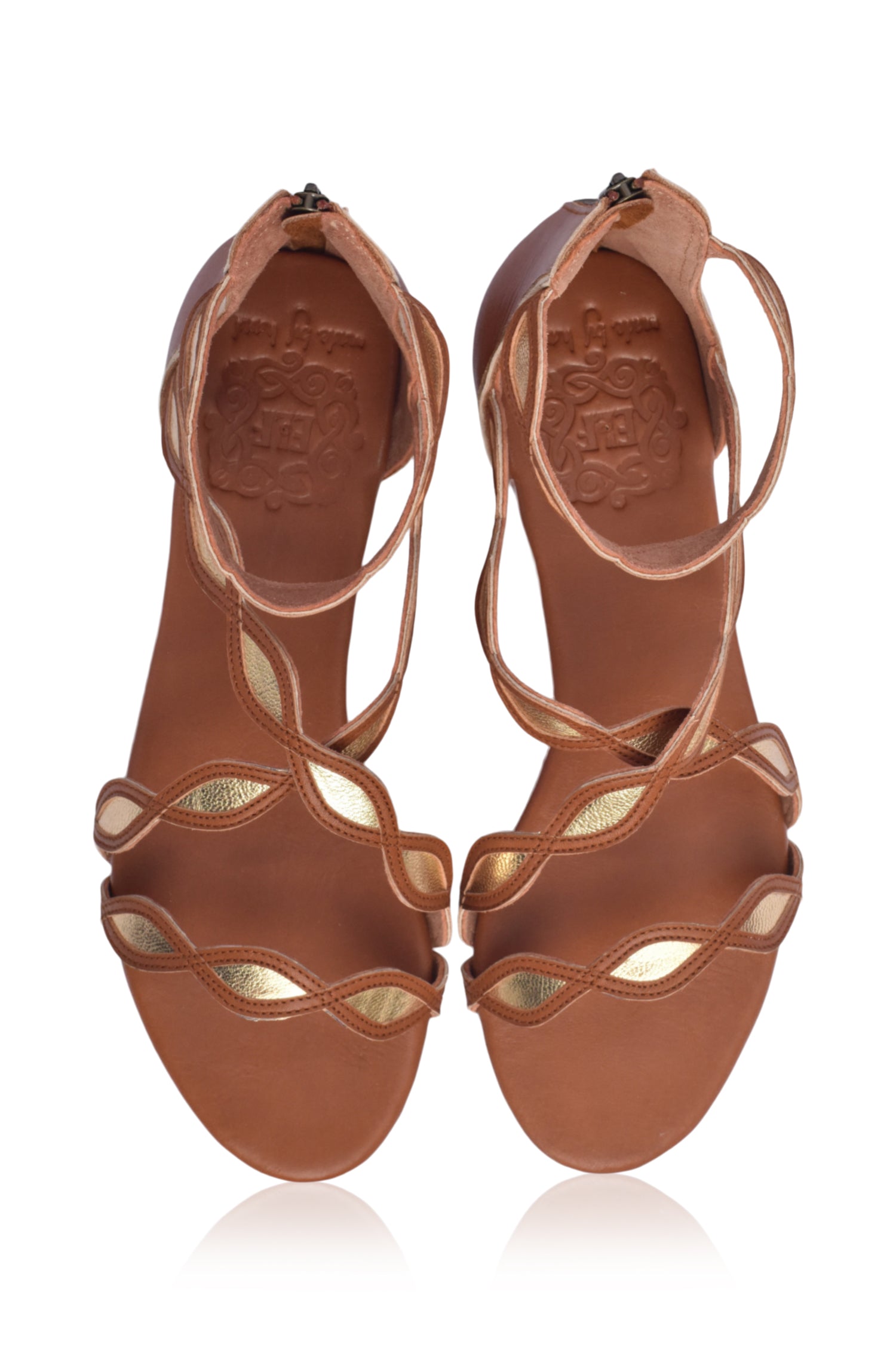 Blossom Leather Sandals-thumbmail-3