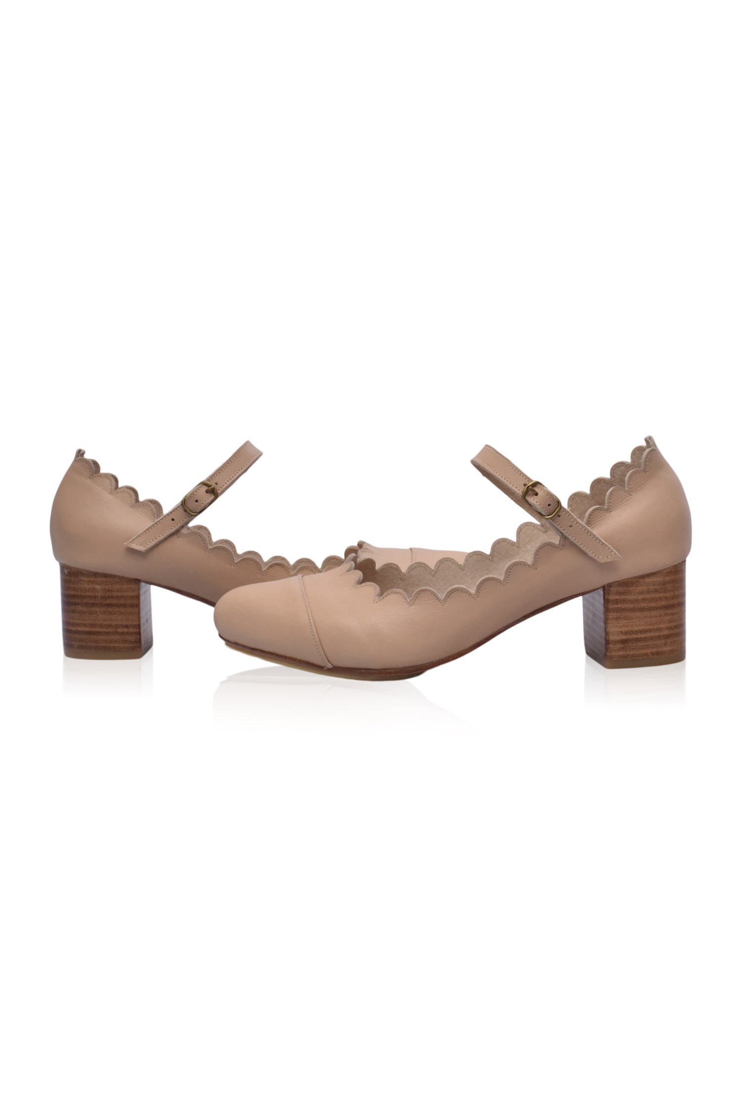 Bonita Mary Jane Leather Heels-thumbmail-2