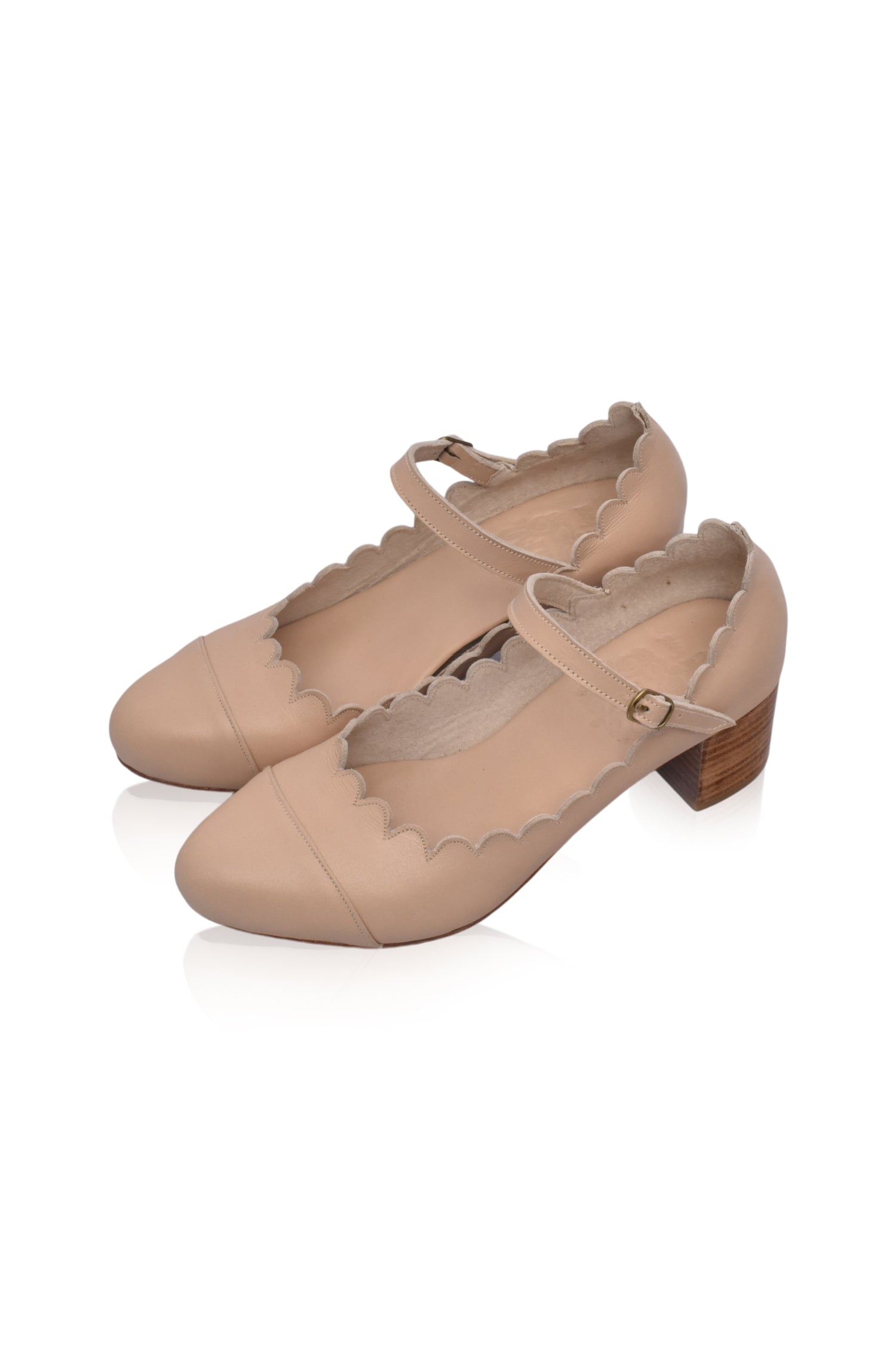 Bonita Mary Jane Leather Heels-thumbmail-5