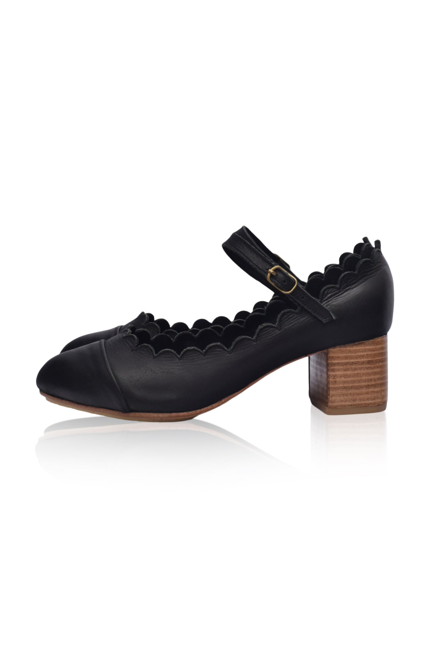Bonita Mary Jane Leather Heels-thumbmail-6