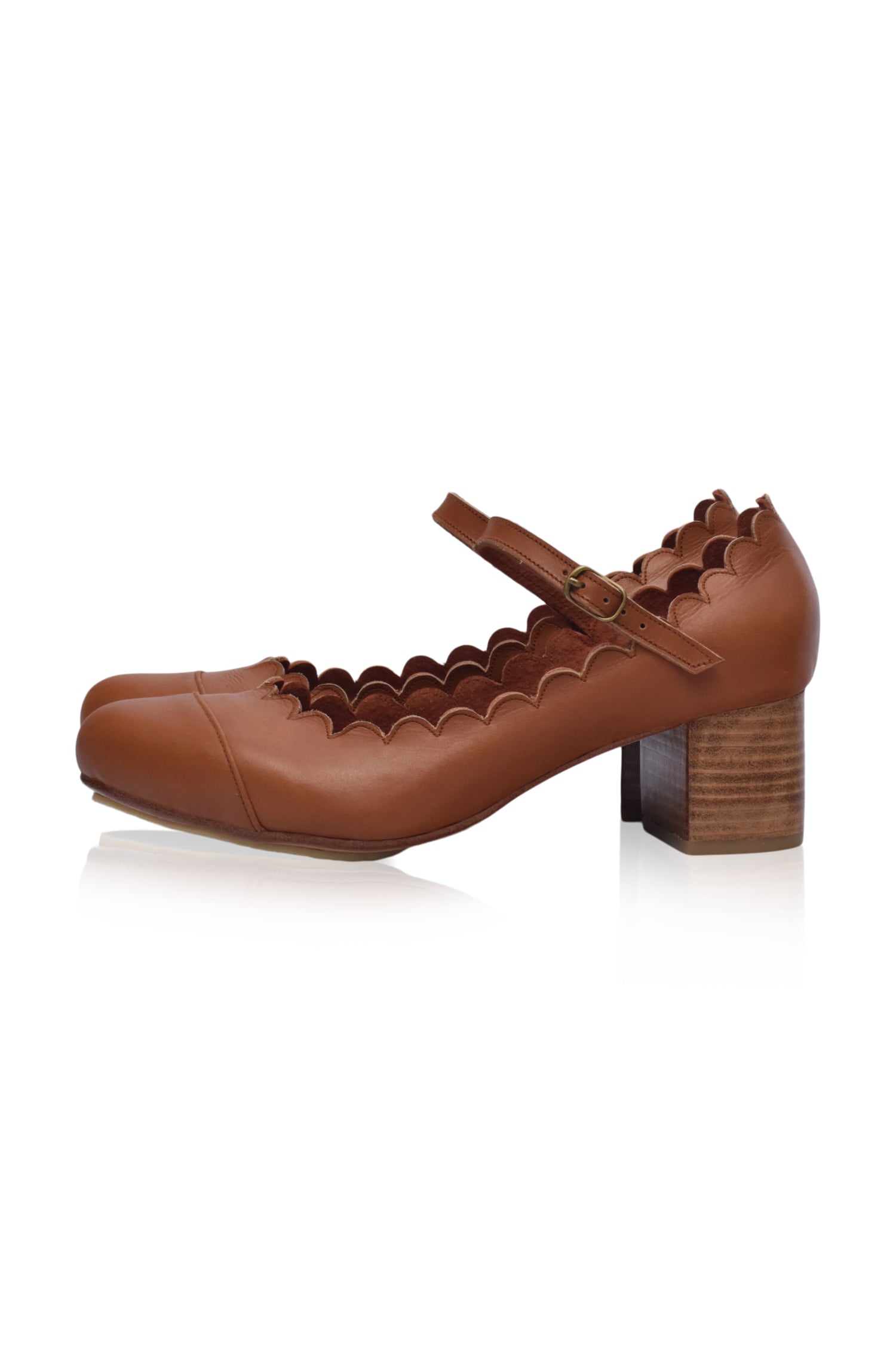 Bonita Mary Jane Leather Heels-thumbmail-7