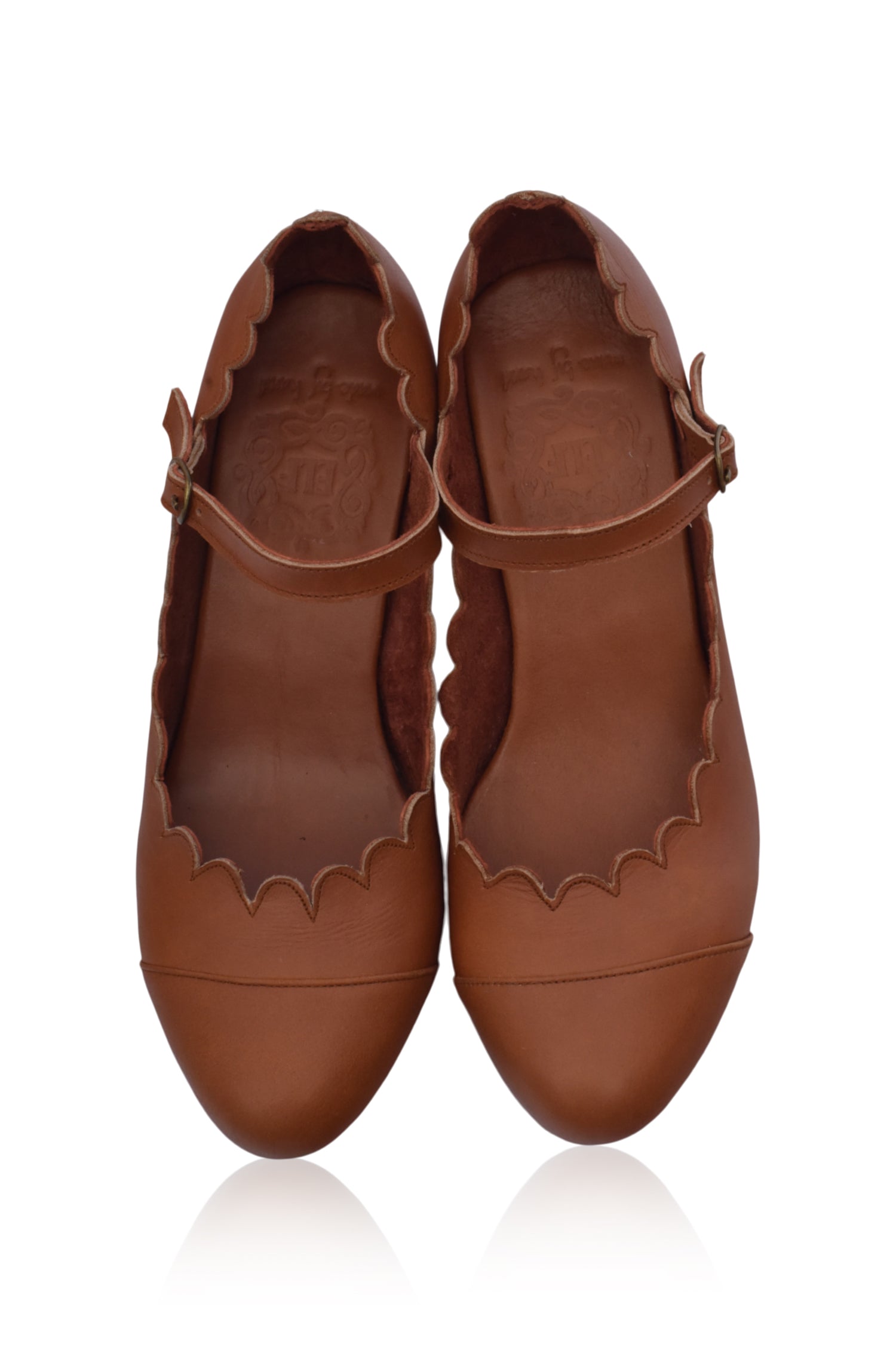Bonita Mary Jane Leather Heels-thumbmail-6