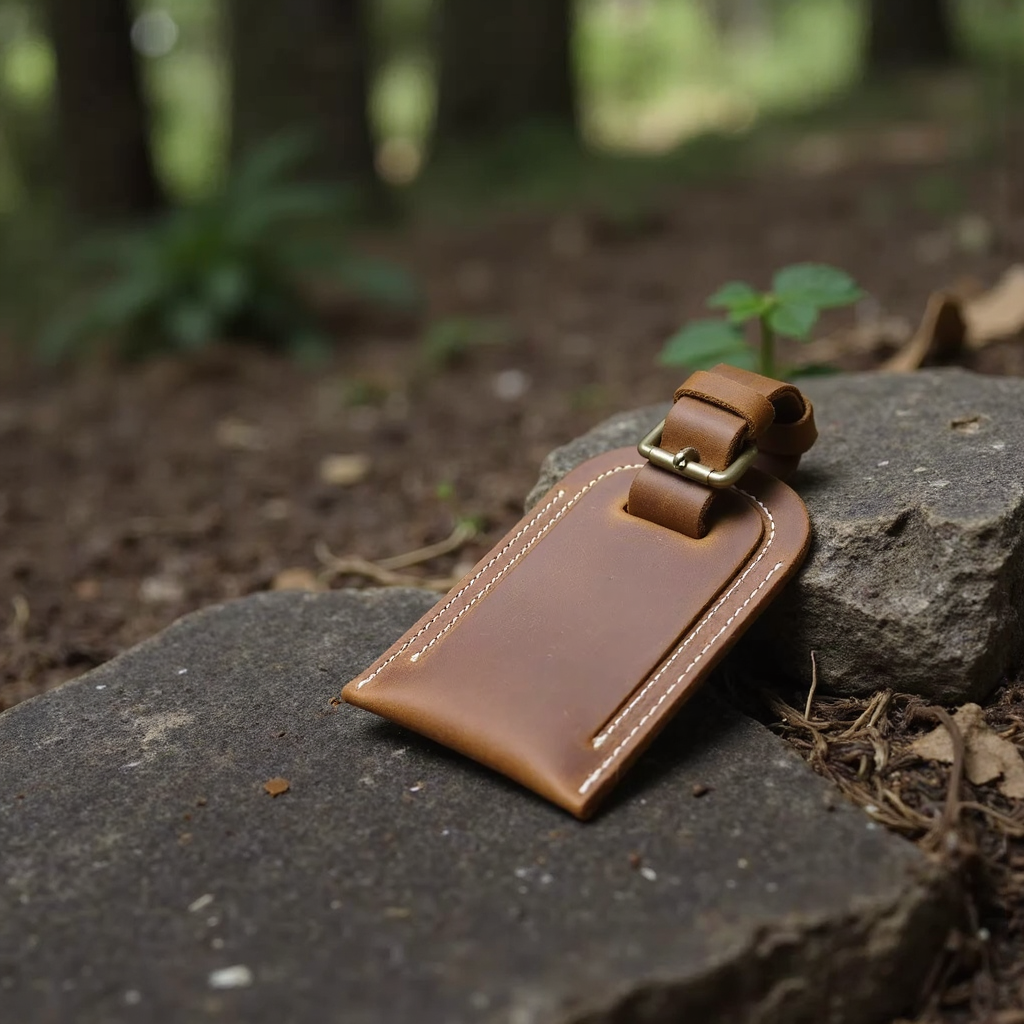 Full Grain Leather Luggage Tag-thumbmail-8