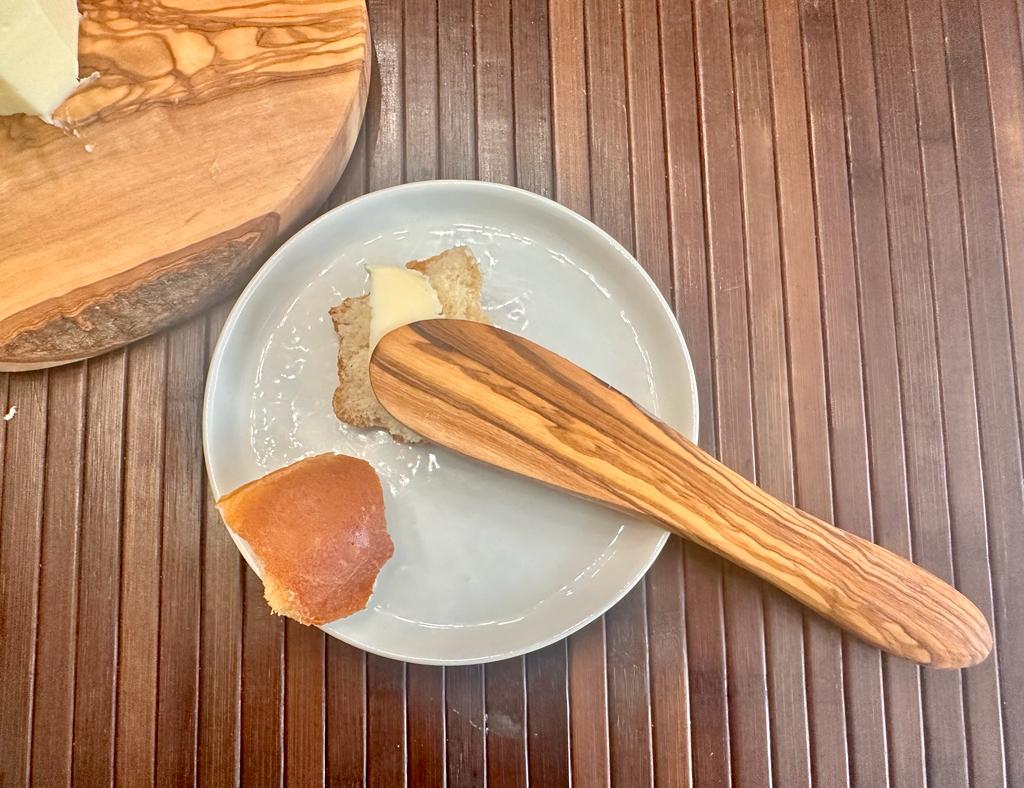Mediterranean Olive Wood Butter Knife-thumbmail-3