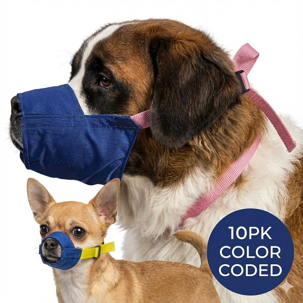 Color-Coded Strap Quick Muzzle for Dogs Sets-thumbmail-1