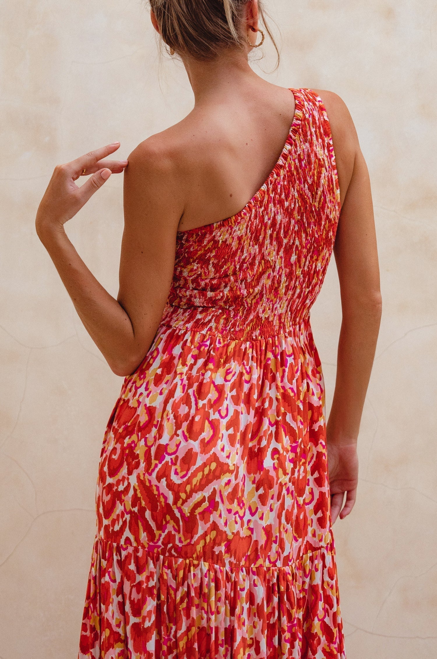 Cassandra One Shoulder Maxi Dress-thumbmail-4