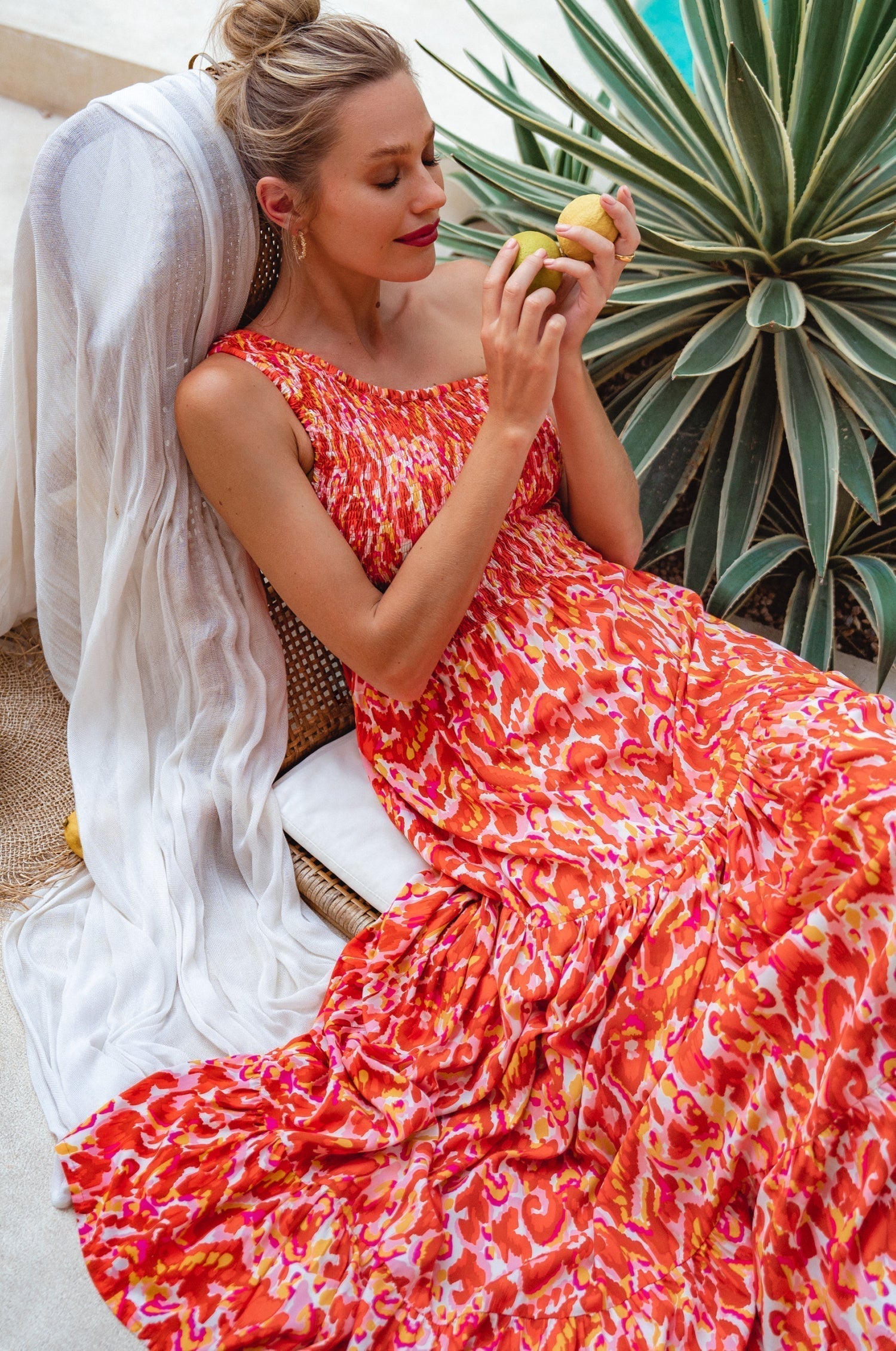 Cassandra One Shoulder Maxi Dress-thumbmail-1