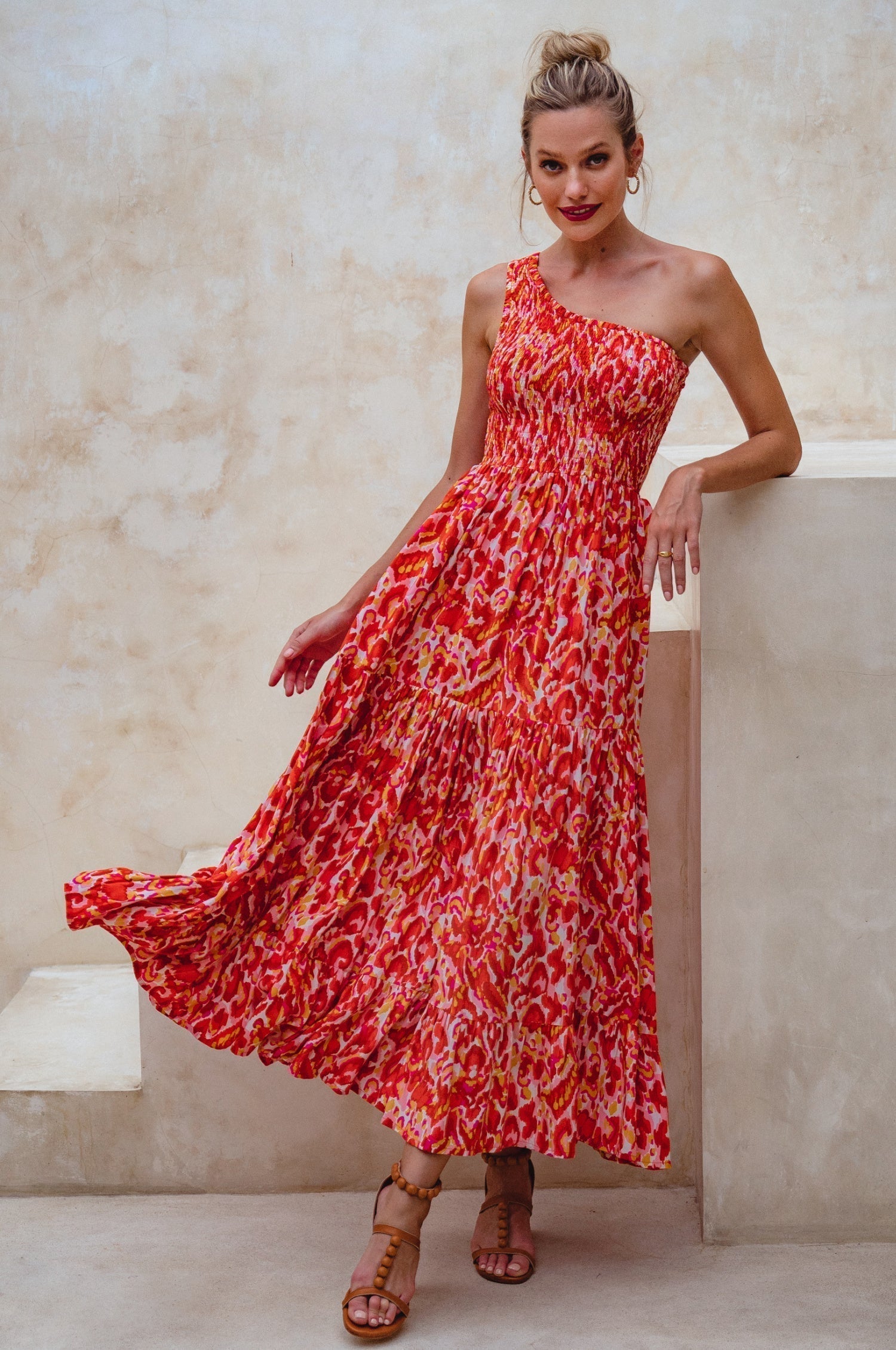 Cassandra One Shoulder Maxi Dress-thumbmail-10