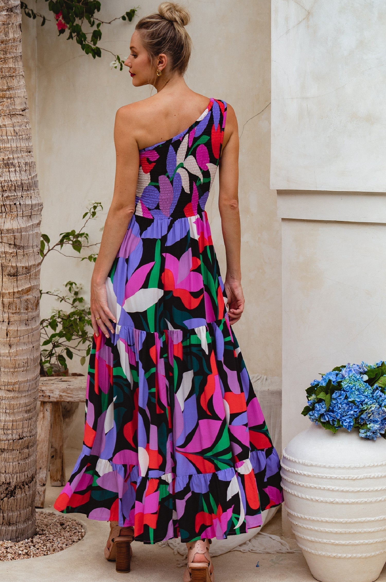 Cassandra One Shoulder Maxi Dress-thumbmail-5