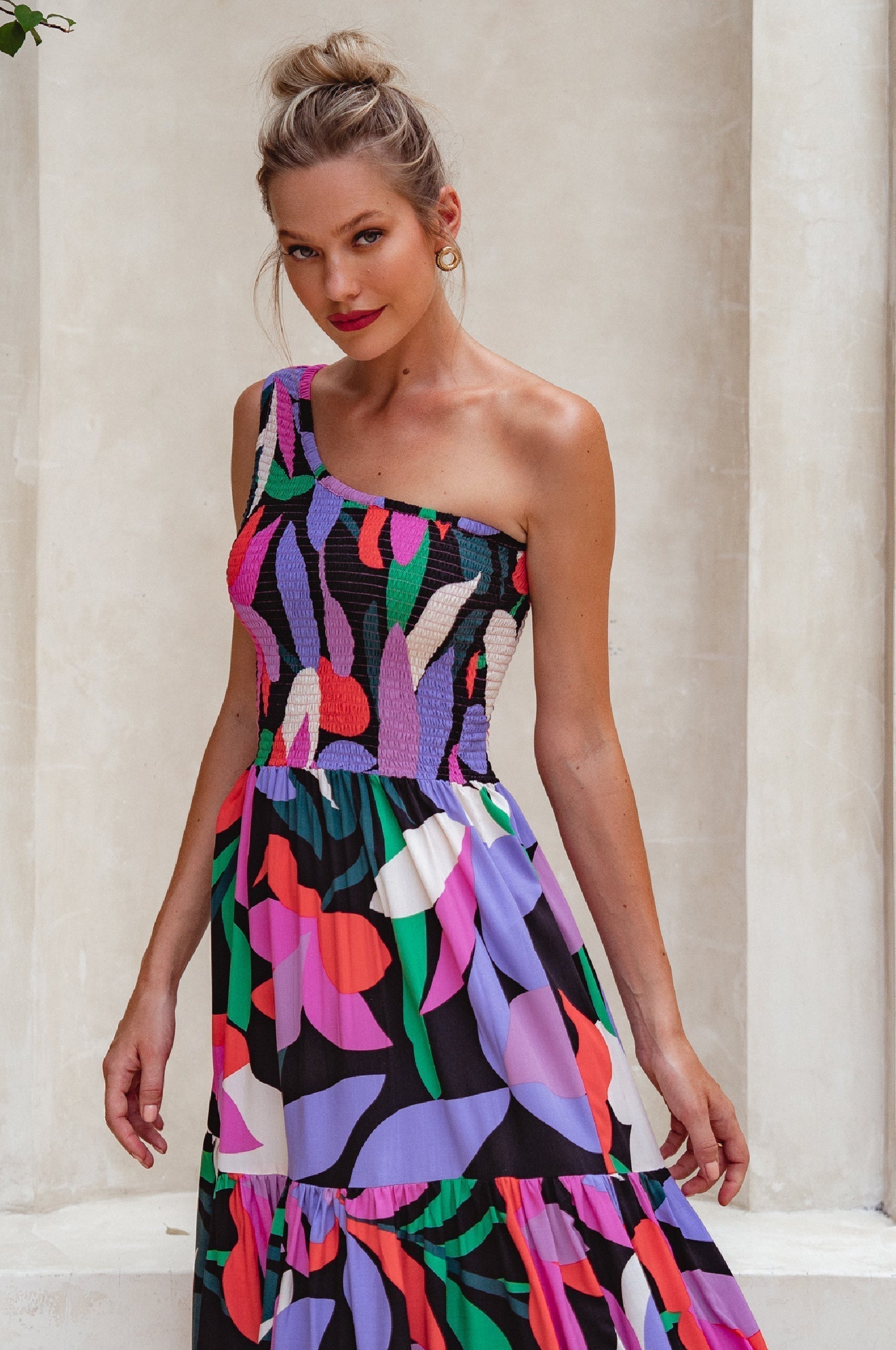 Cassandra One Shoulder Maxi Dress-thumbmail-10