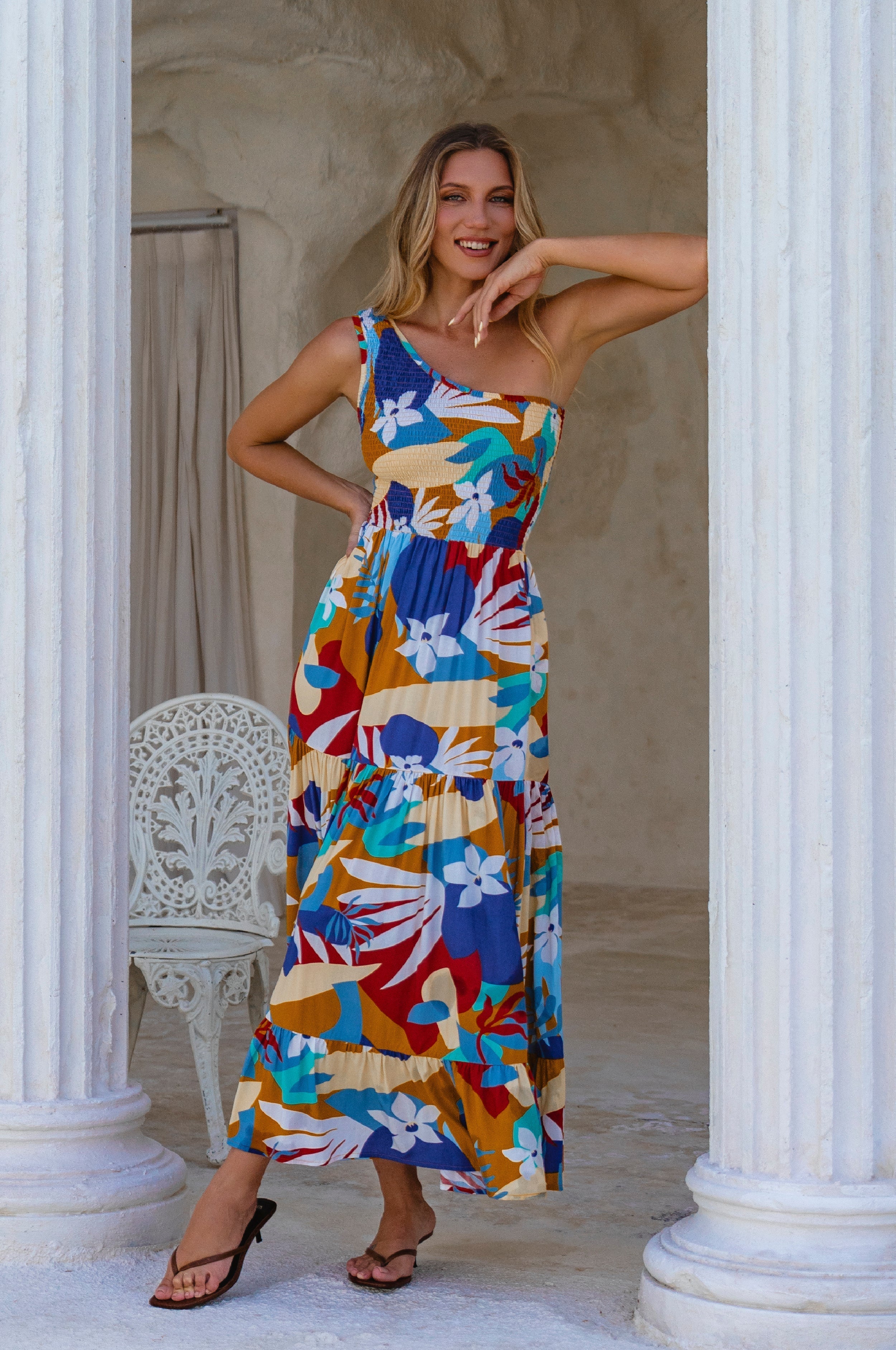 Cassandra One Shoulder Maxi Dress-thumbmail-13