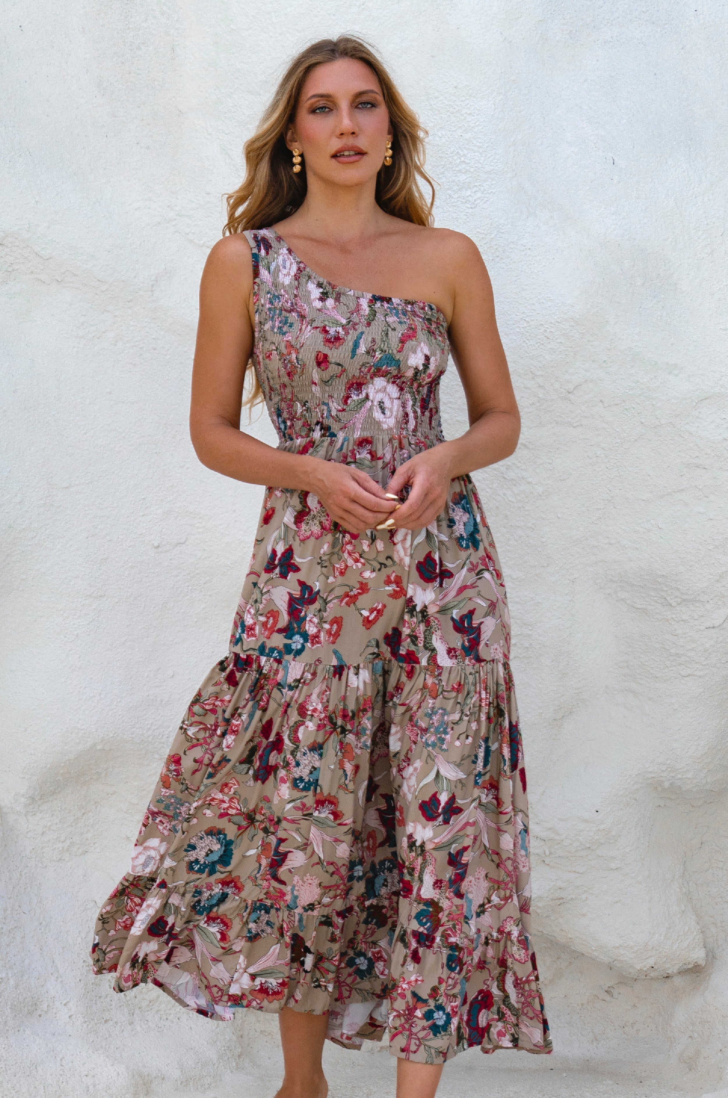 Cassandra One Shoulder Maxi Dress-thumbmail-1