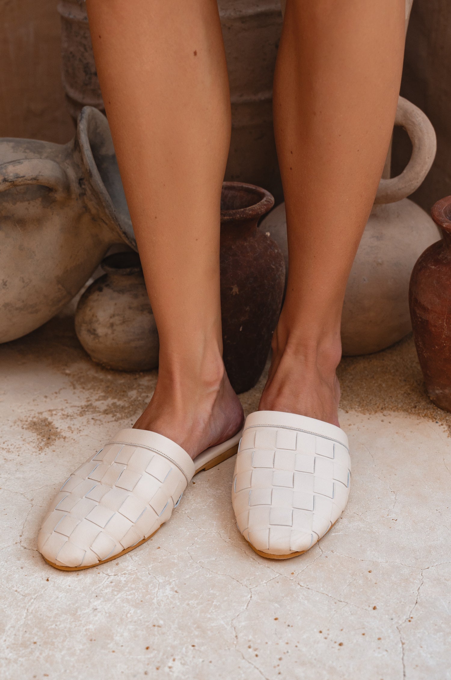 Clementine Leather Slides-thumbmail-1