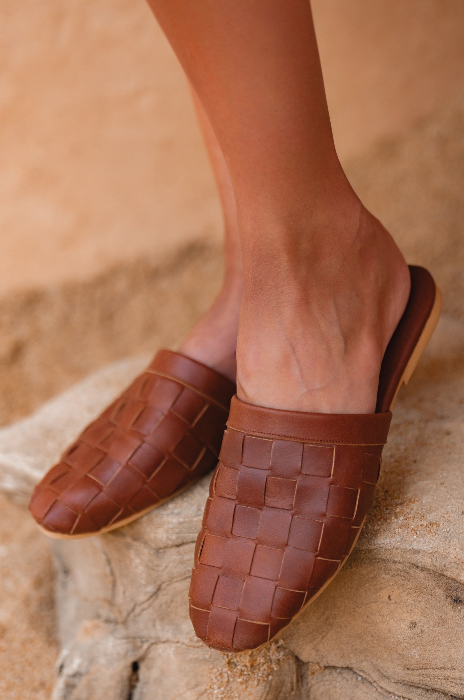 Clementine Leather Slides-thumbmail-3