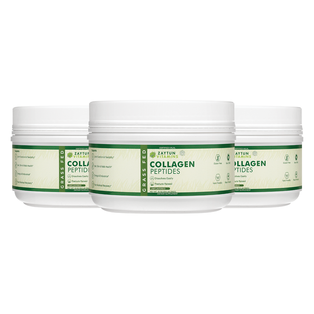 Halal Collagen Peptides Powder (3Pack)-thumbmail-2
