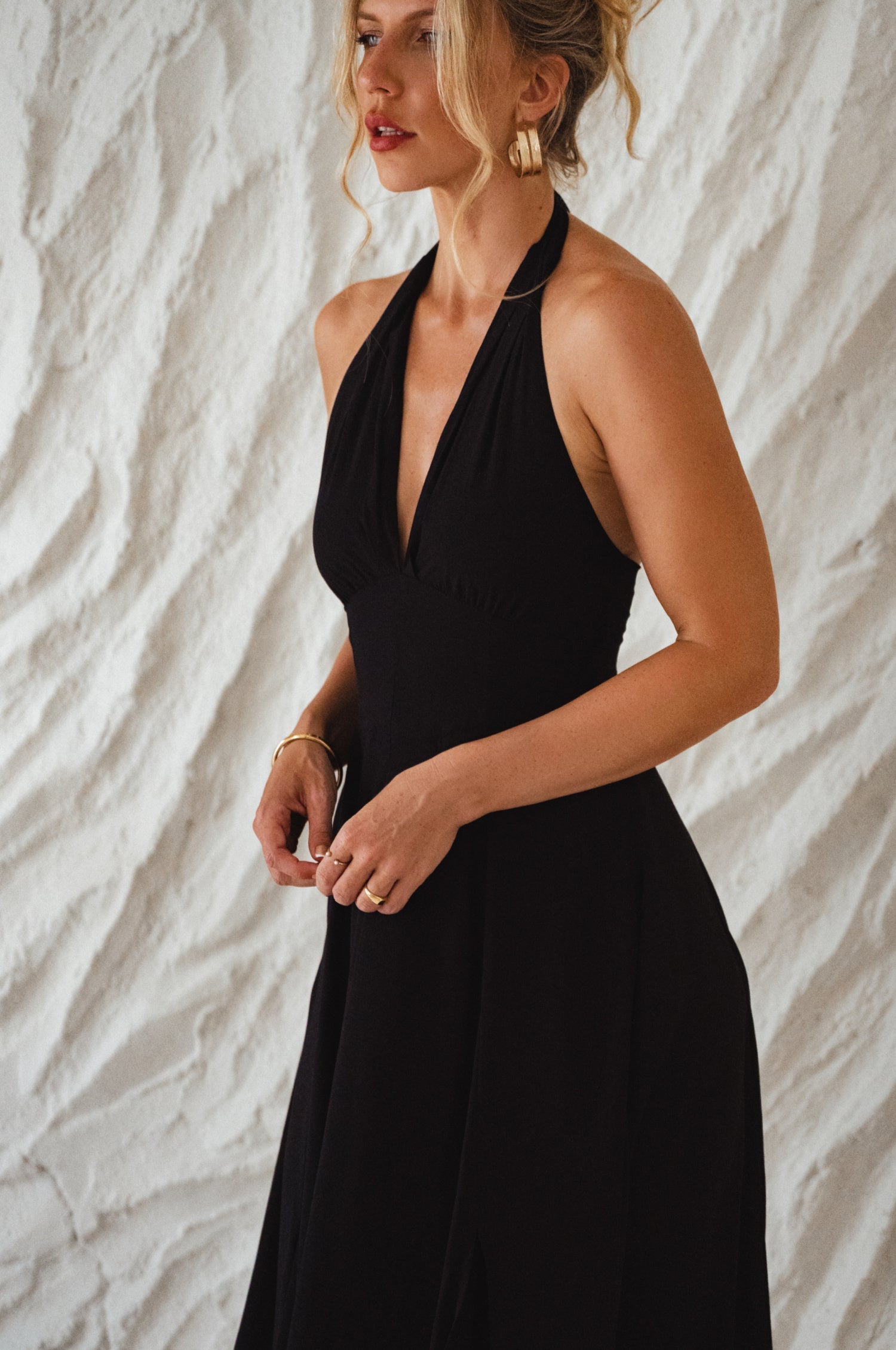 Costa Brava Halterneck Maxi Dress-thumbmail-12