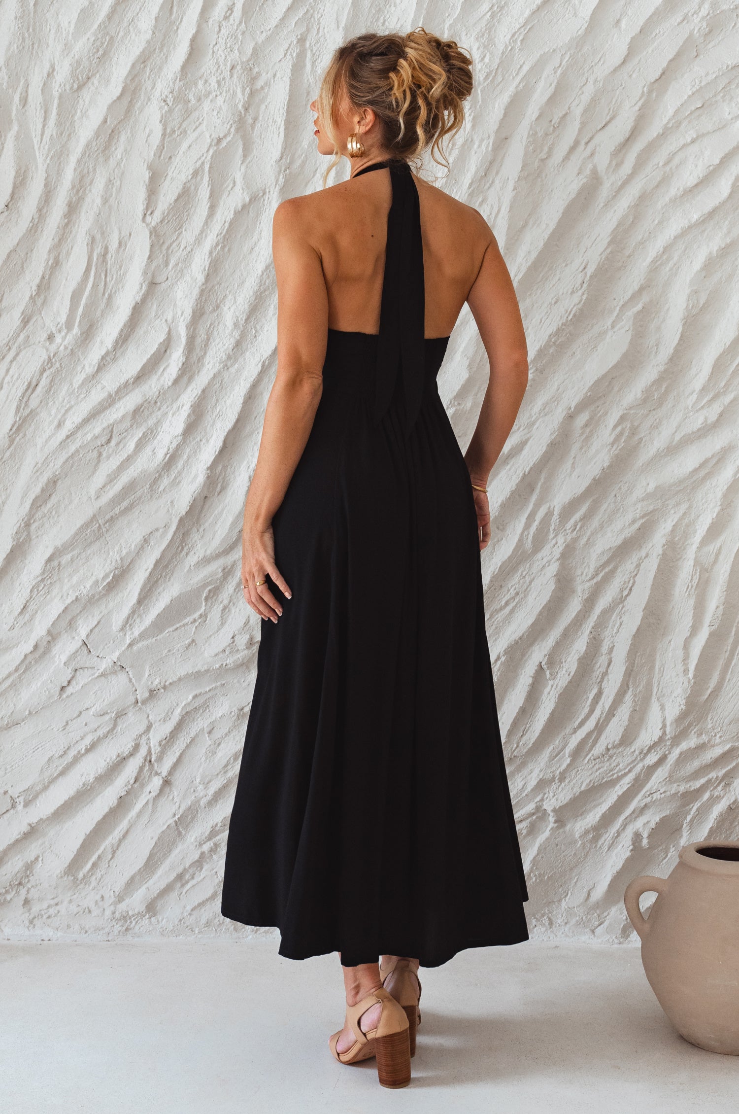 Costa Brava Halterneck Maxi Dress-thumbmail-9