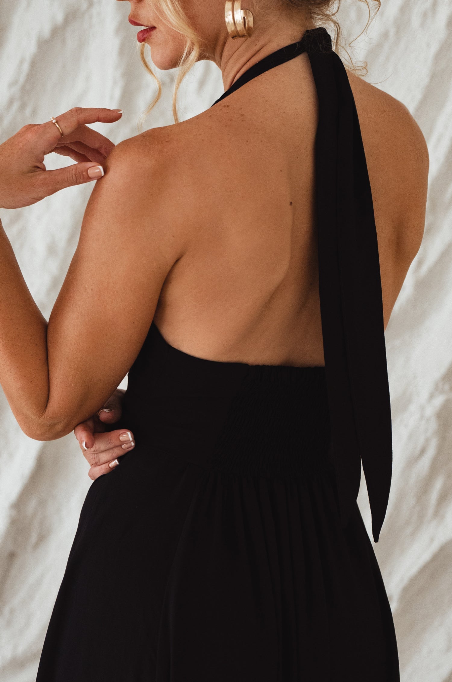 Costa Brava Halterneck Maxi Dress-thumbmail-3