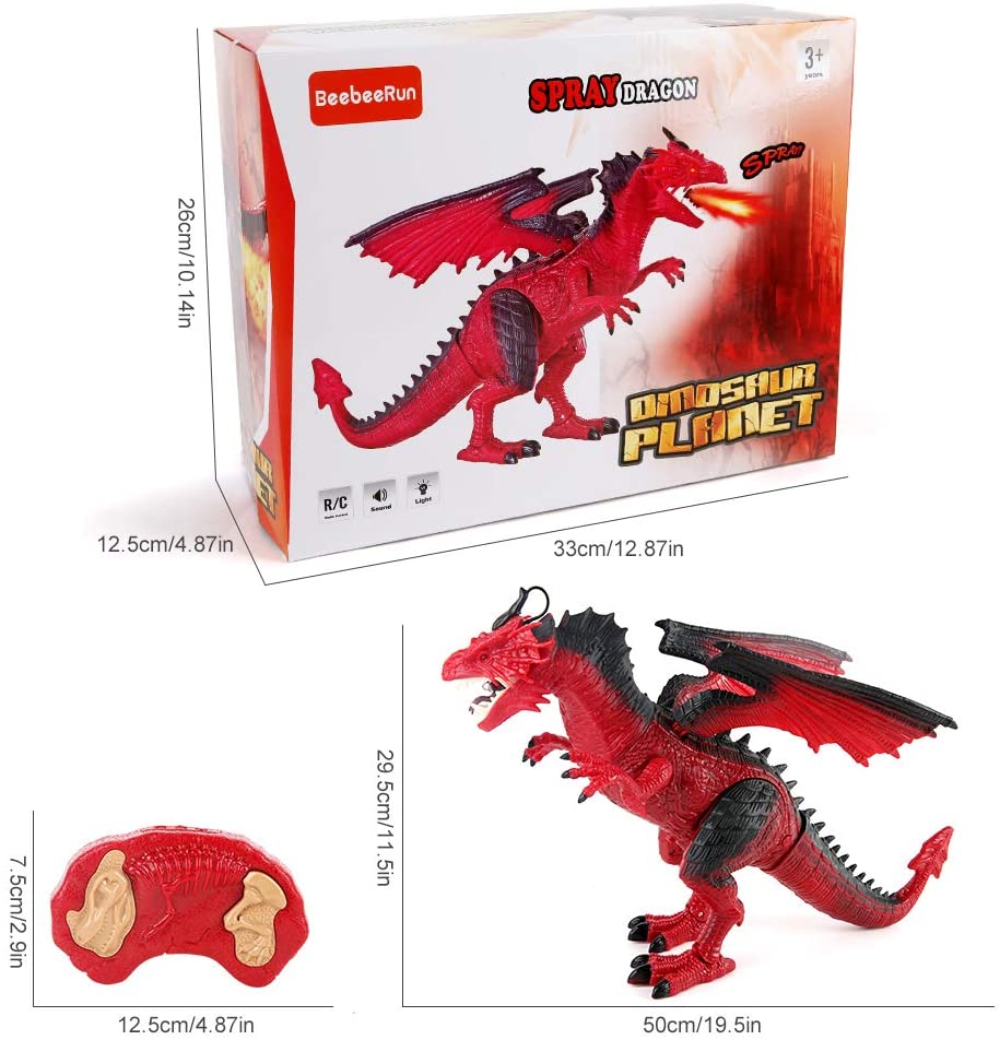 Contixo DR3 Remote Control RC Dragon Dinosaur Toy-thumbmail-9