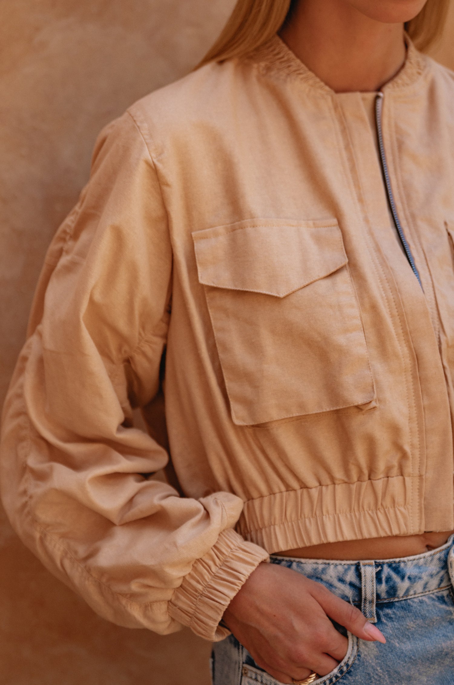 Denver Linen Bomber Jacket-thumbmail-8