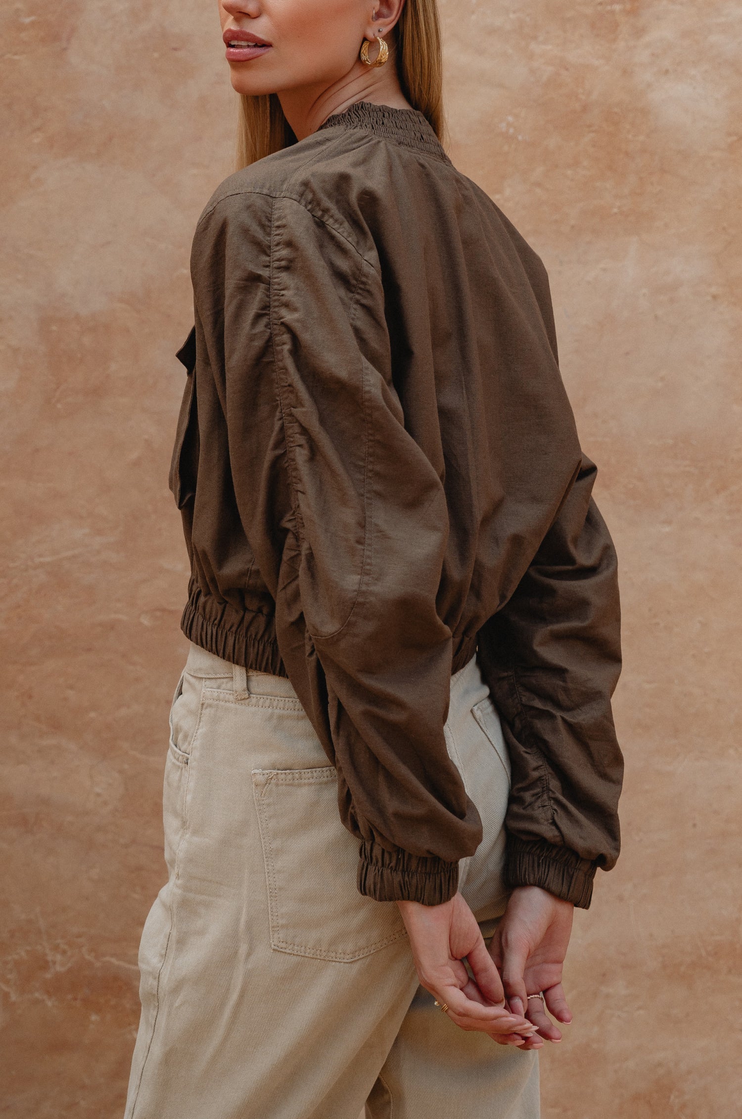 Denver Linen Bomber Jacket-thumbmail-9