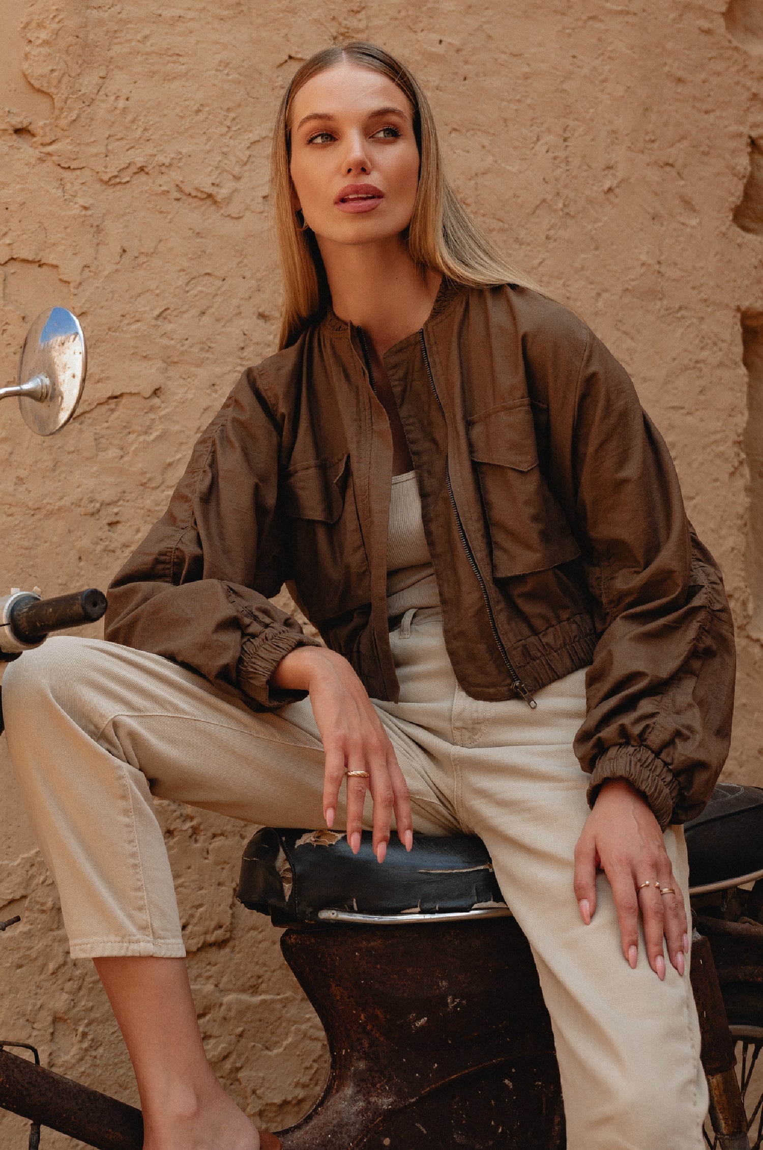 Denver Linen Bomber Jacket-thumbmail-3