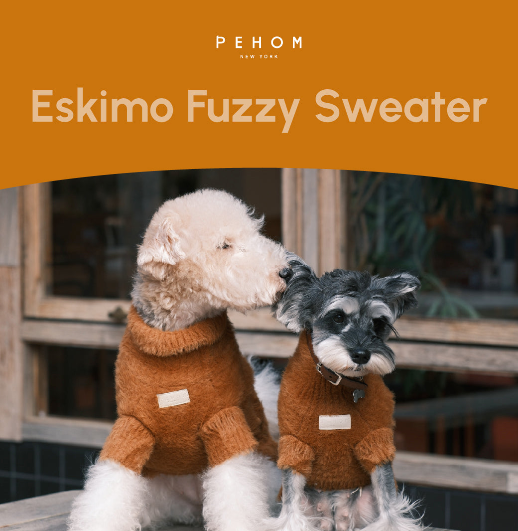 Eskimo Fuzzy Sweater - Orange-thumbmail-4