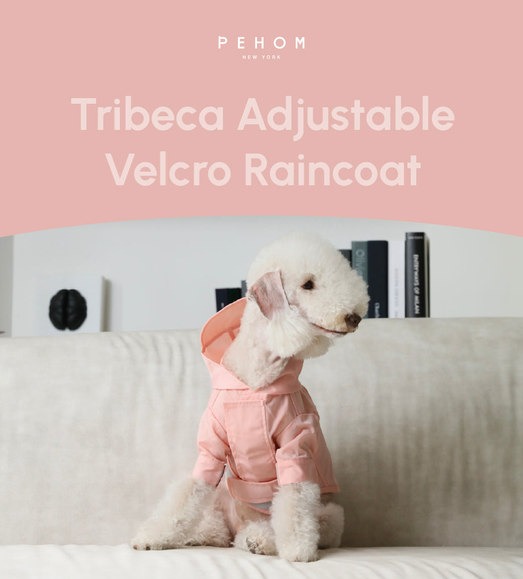 Tribeca Adjustable Velcro Raincoat - Light Pink-thumbmail-4