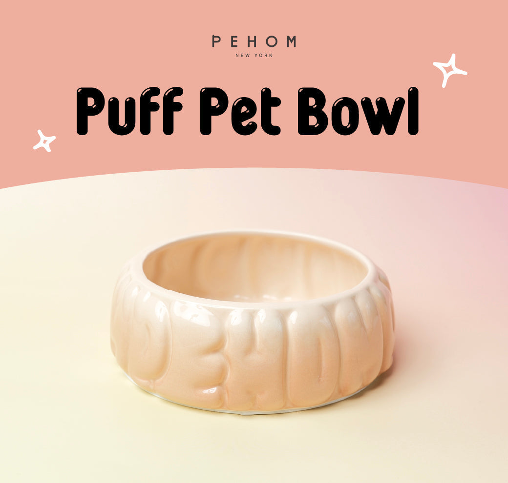 Puff Pet Bowl - Gradient Caramel-thumbmail-5